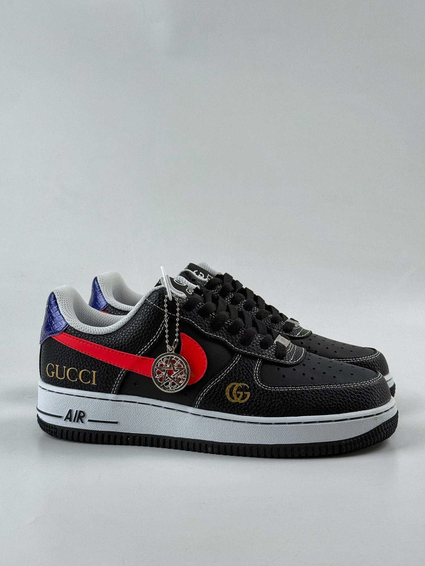 Nike Air Force 1 Low 07 x GUCCI 黑红 AH8462-001