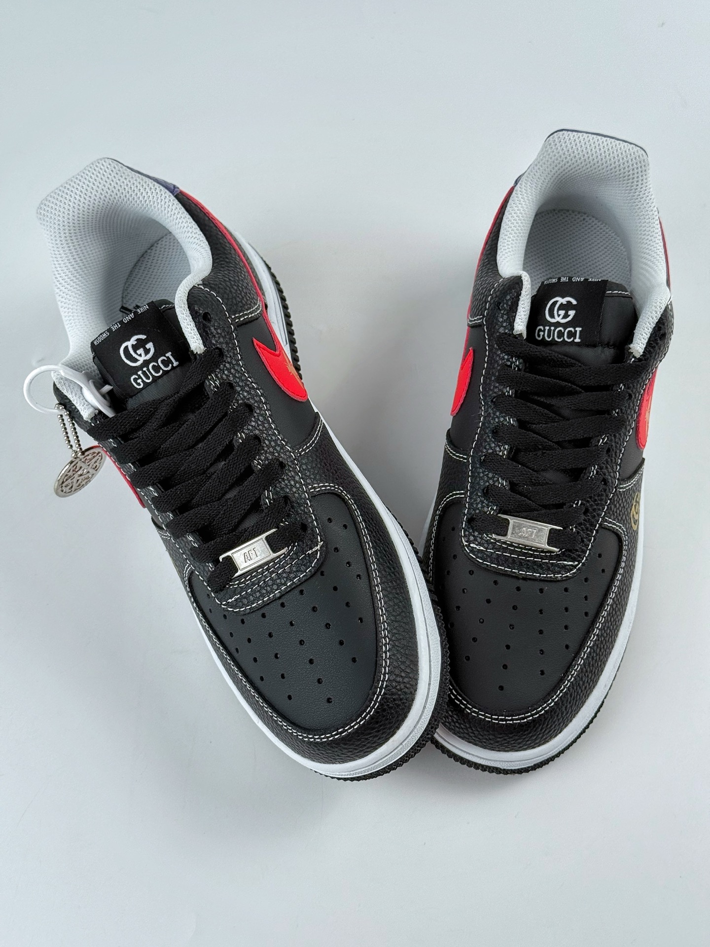 Nike Air Force 1 Low 07 x GUCCI 黑红 AH8462-001