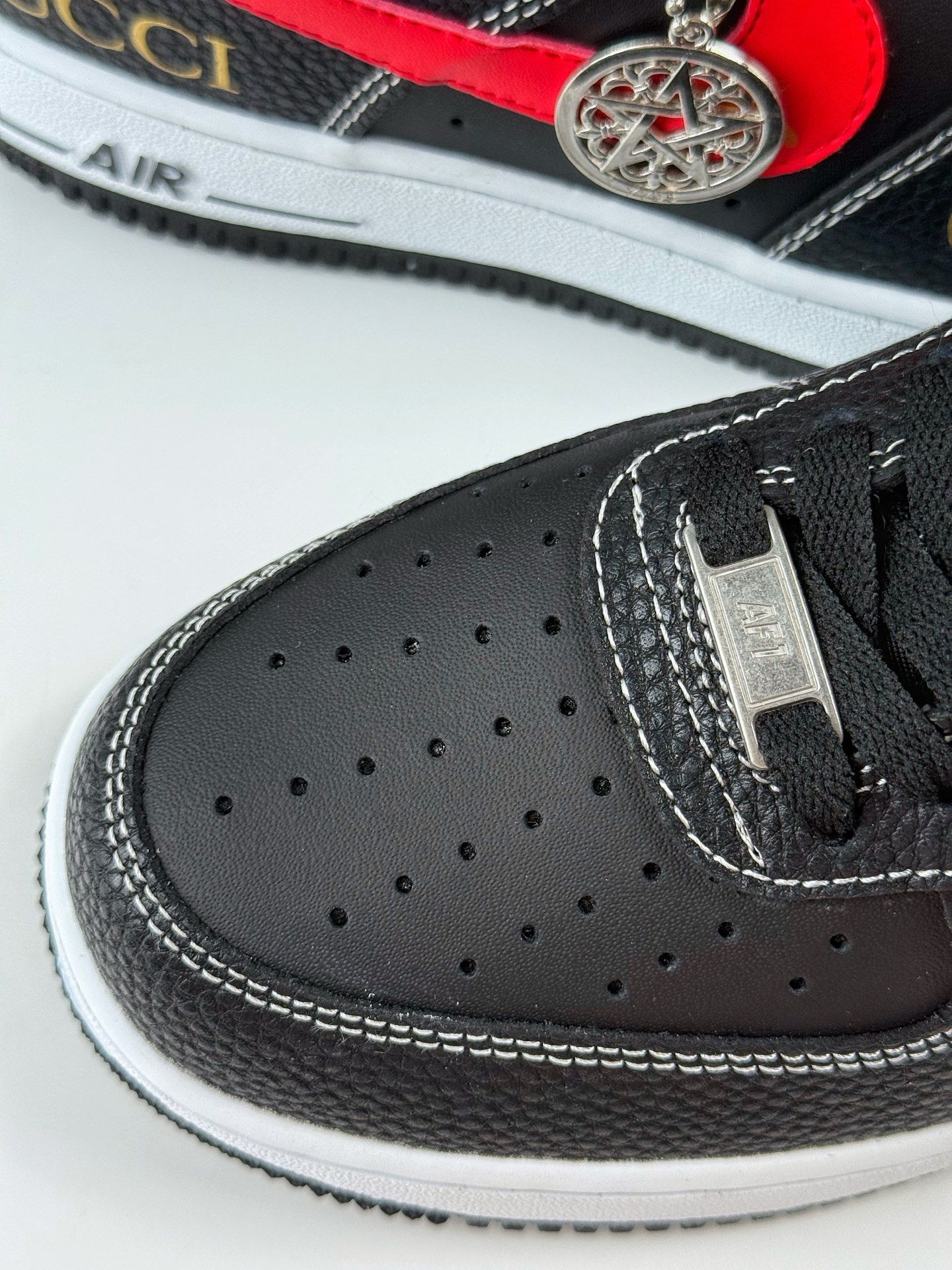Nike Air Force 1 Low 07 x GUCCI 黑红 AH8462-001