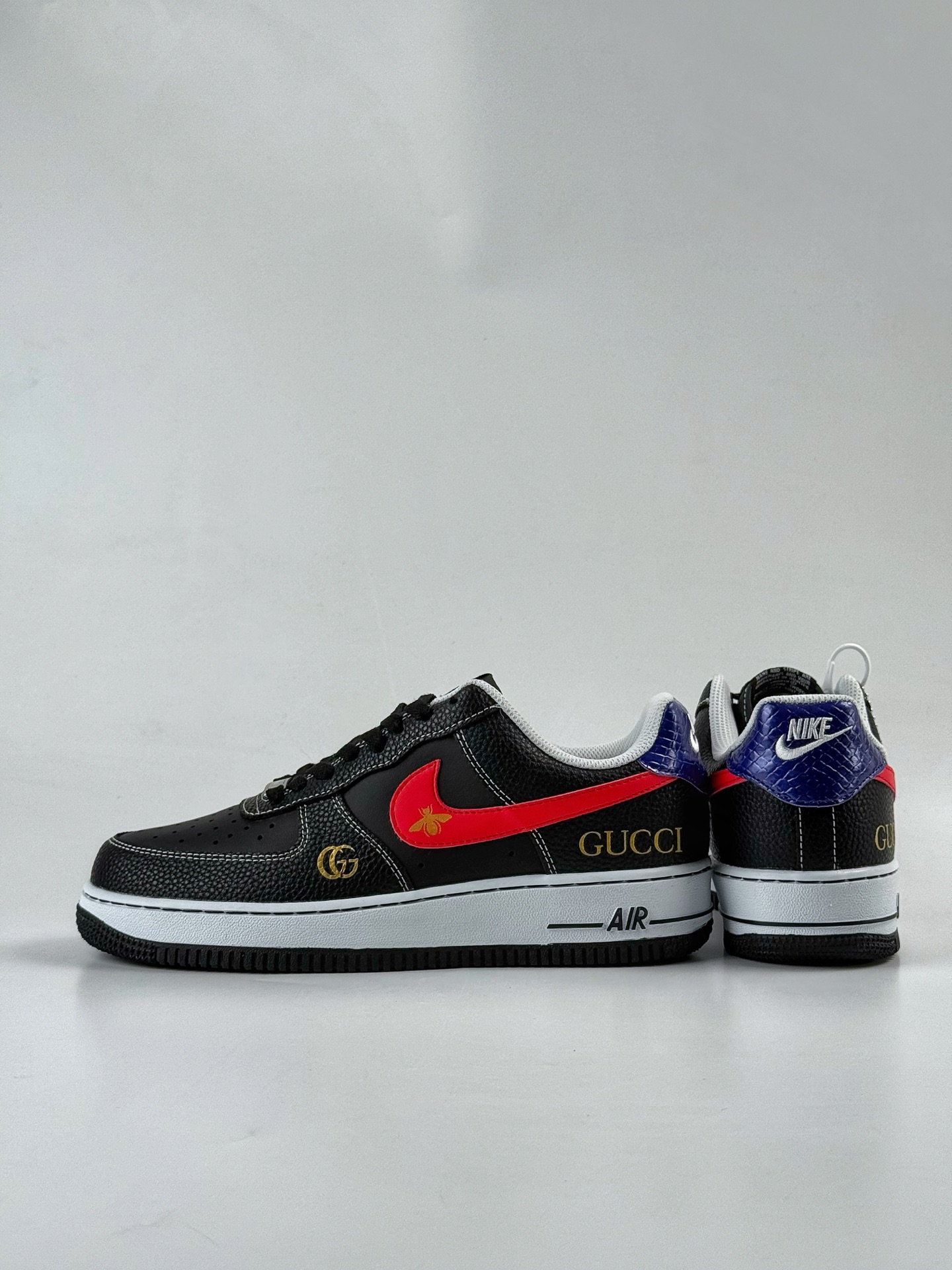 Nike Air Force 1 Low 07 x GUCCI 黑红 AH8462-001