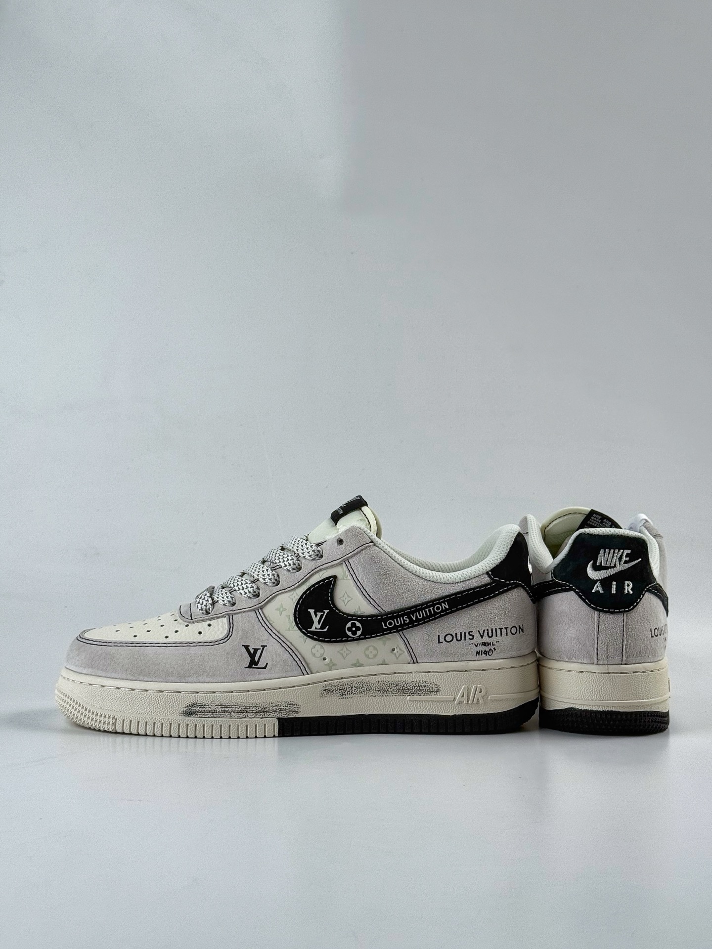 Nike Air Force 1 Low 07 x Louis Vuitton 灰白满天星 CX5050-Y06