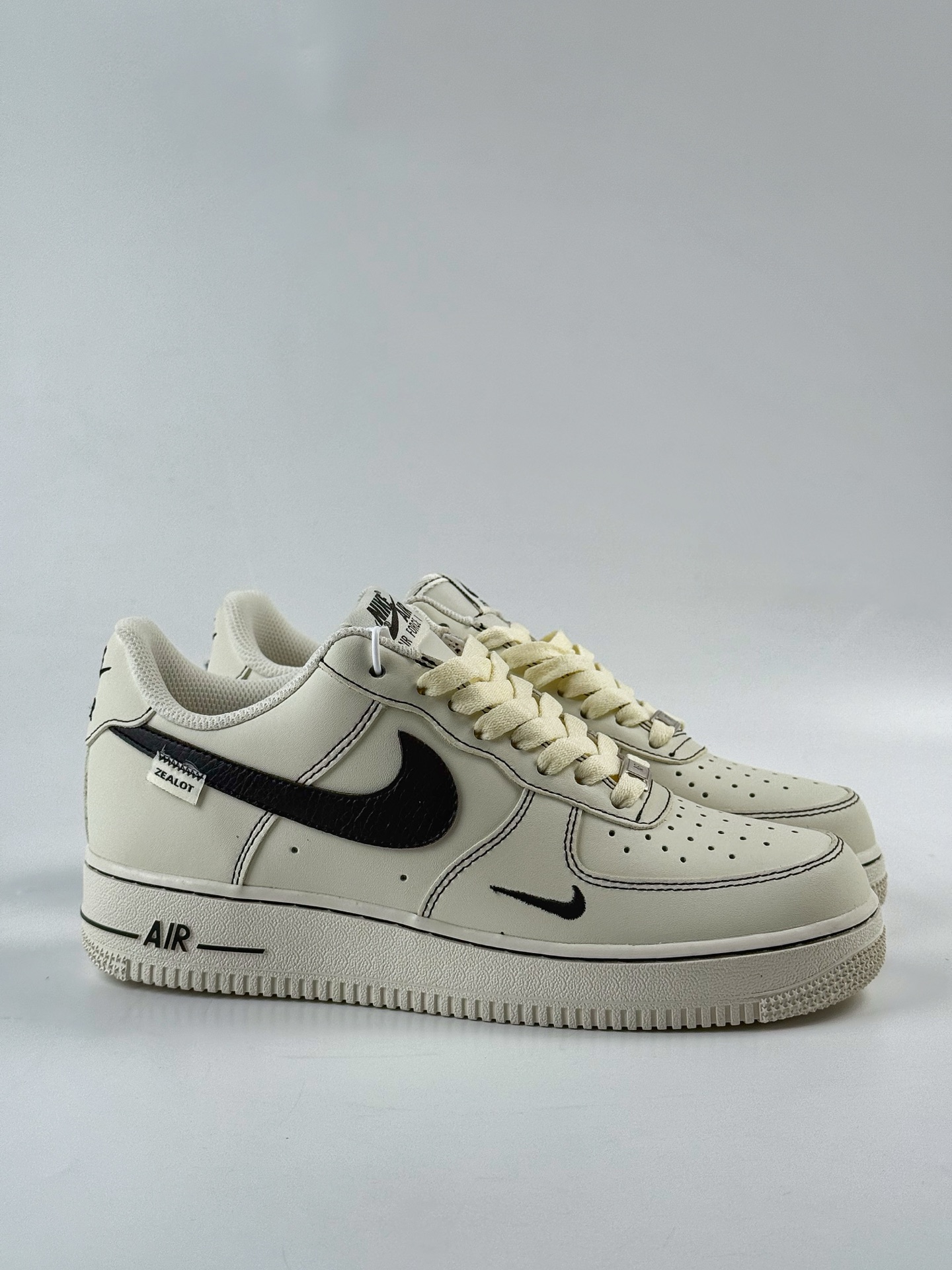 Nike Air Force 1 Low 07 米黑小勾 ZH0316-093