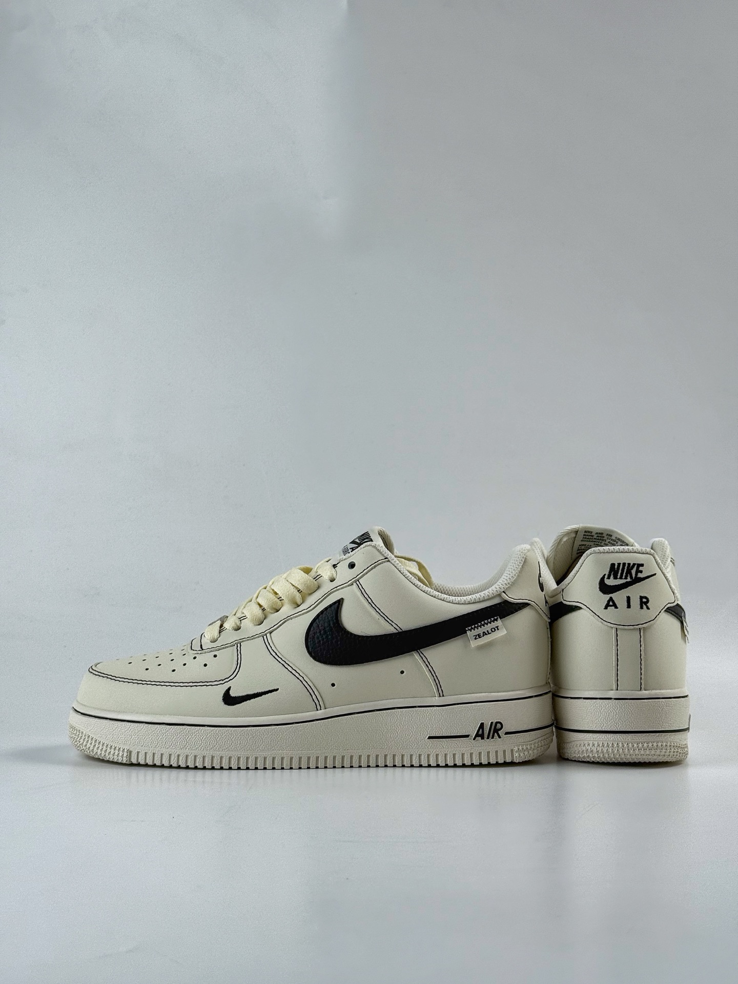 Nike Air Force 1 Low 07 米黑小勾 ZH0316-093