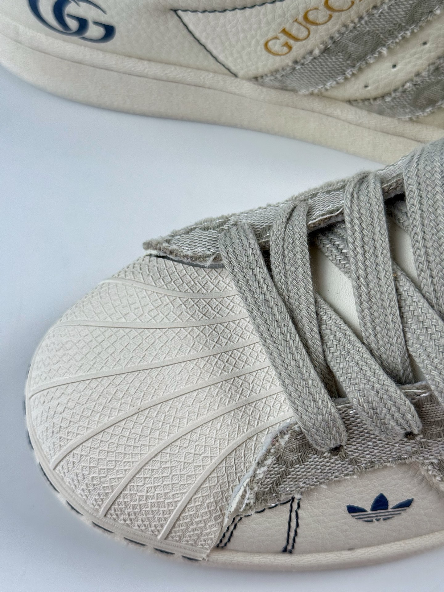 AD Originals Superstar x GUCCI 白灰 JY8921