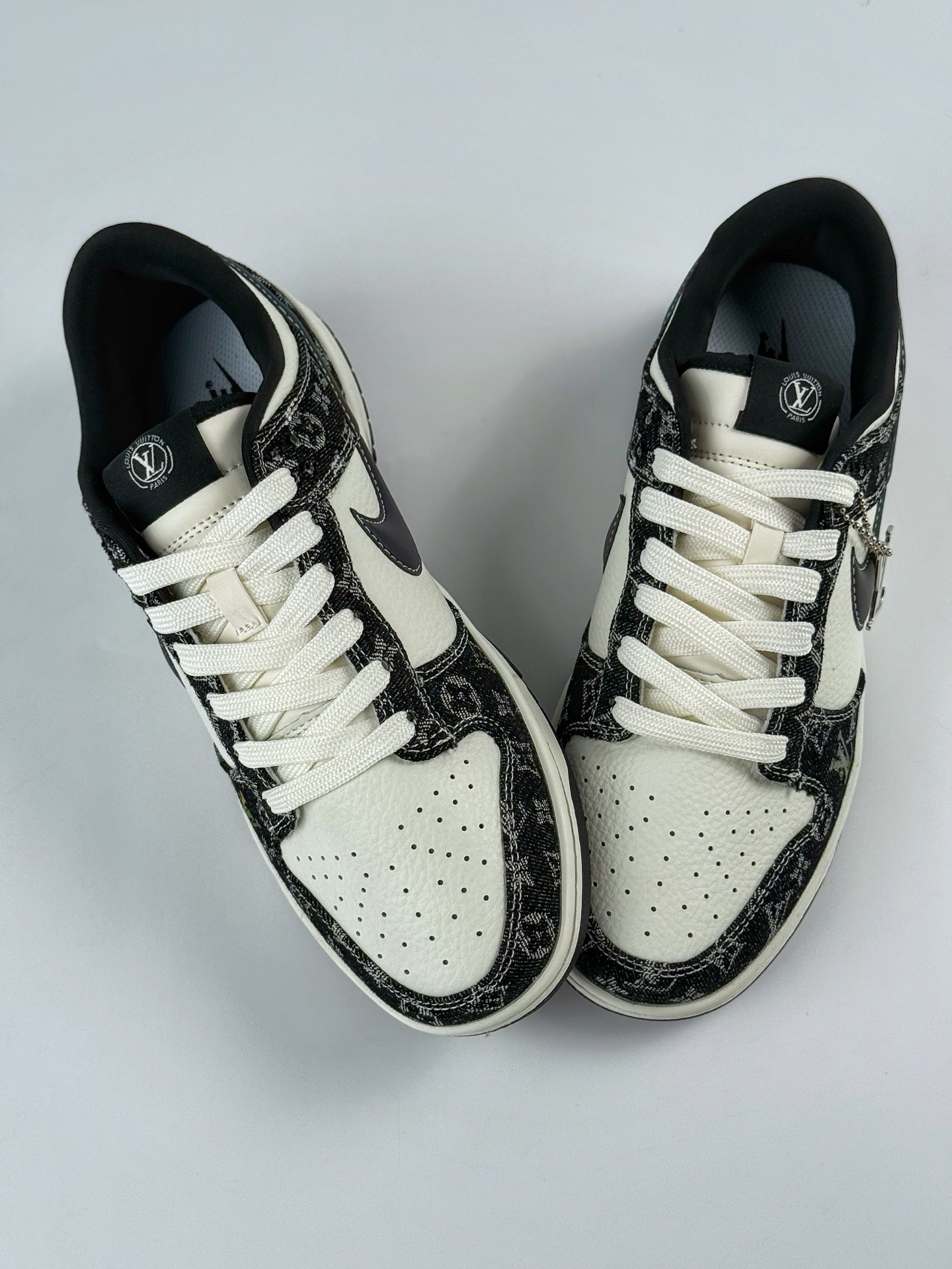 280 NIKE SB Dunk Low RETRO x Louis Vuitt黑白牛仔 SC0601-451