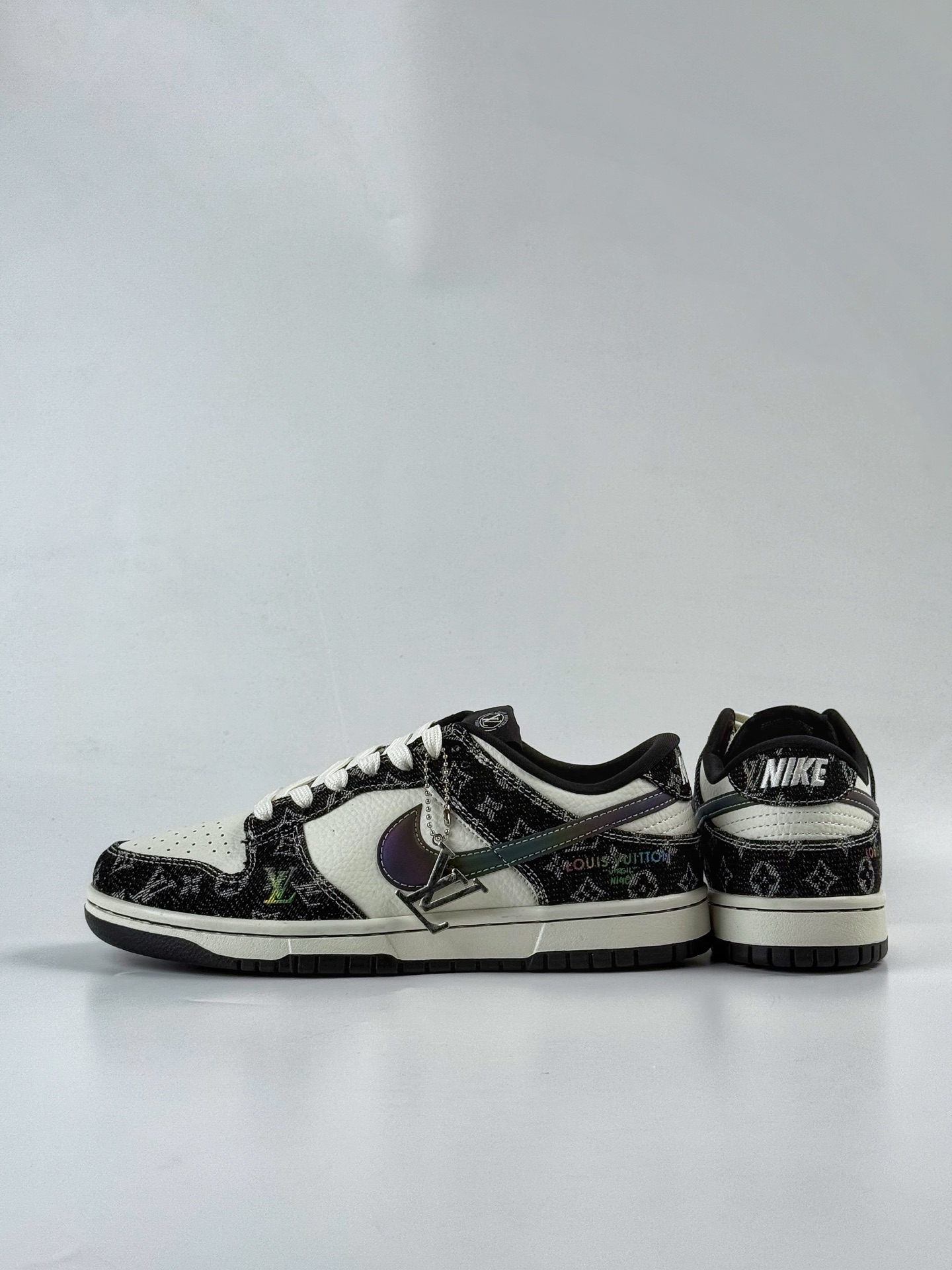 280 NIKE SB Dunk Low RETRO x Louis Vuitt黑白牛仔 SC0601-451