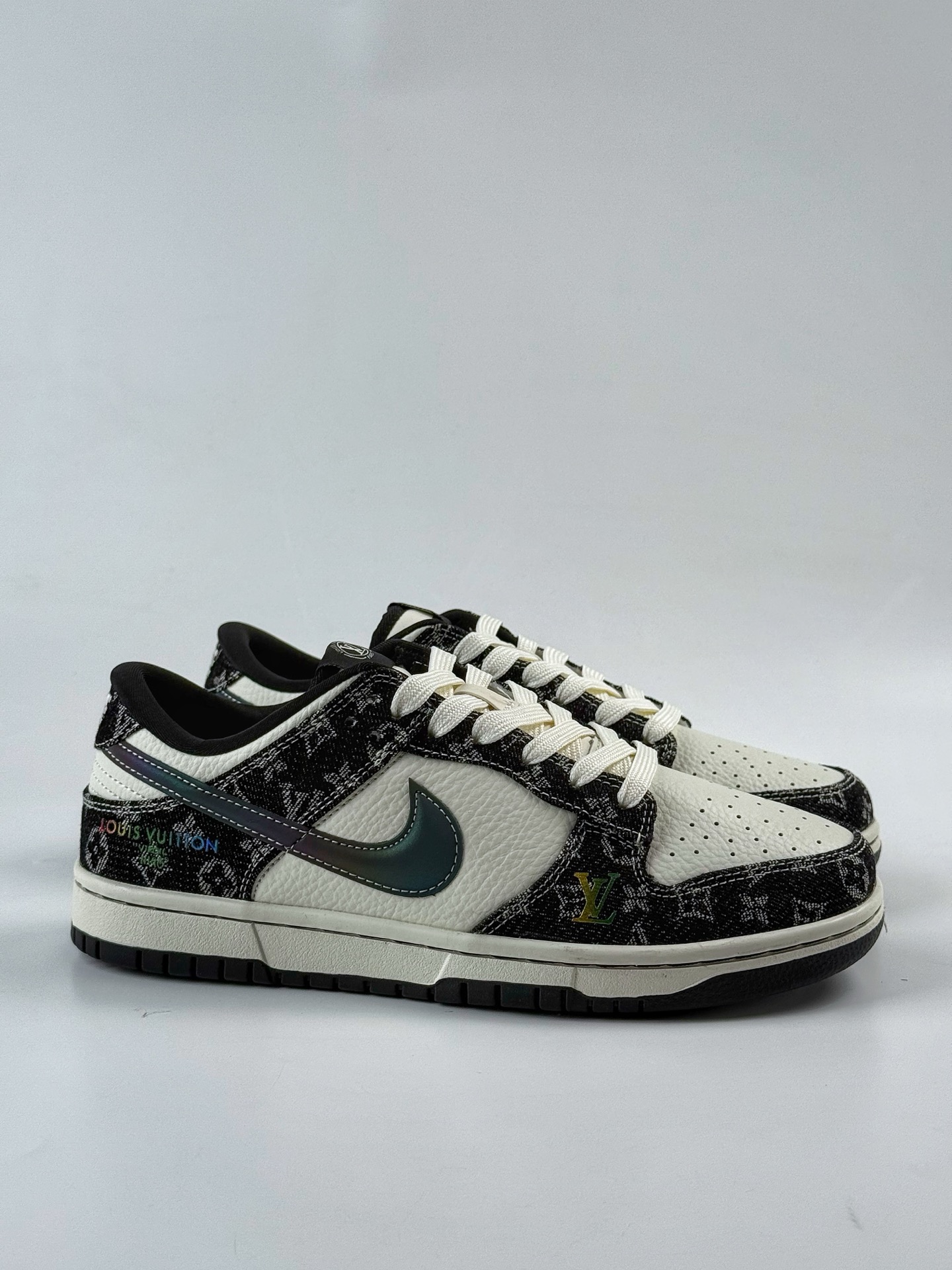 280 NIKE SB Dunk Low RETRO x Louis Vuitt黑白牛仔 SC0601-451