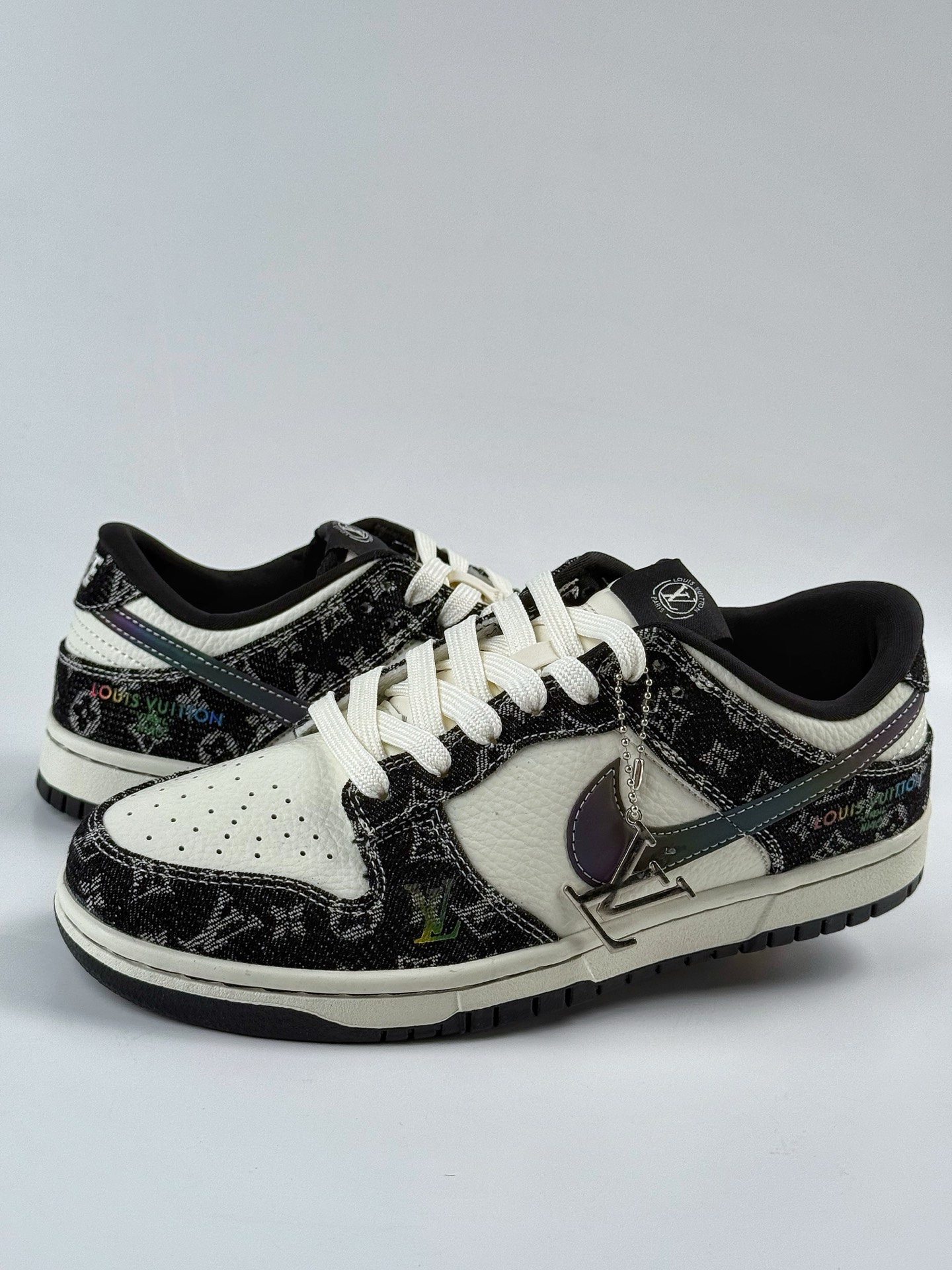 280 NIKE SB Dunk Low RETRO x Louis Vuitt黑白牛仔 SC0601-451
