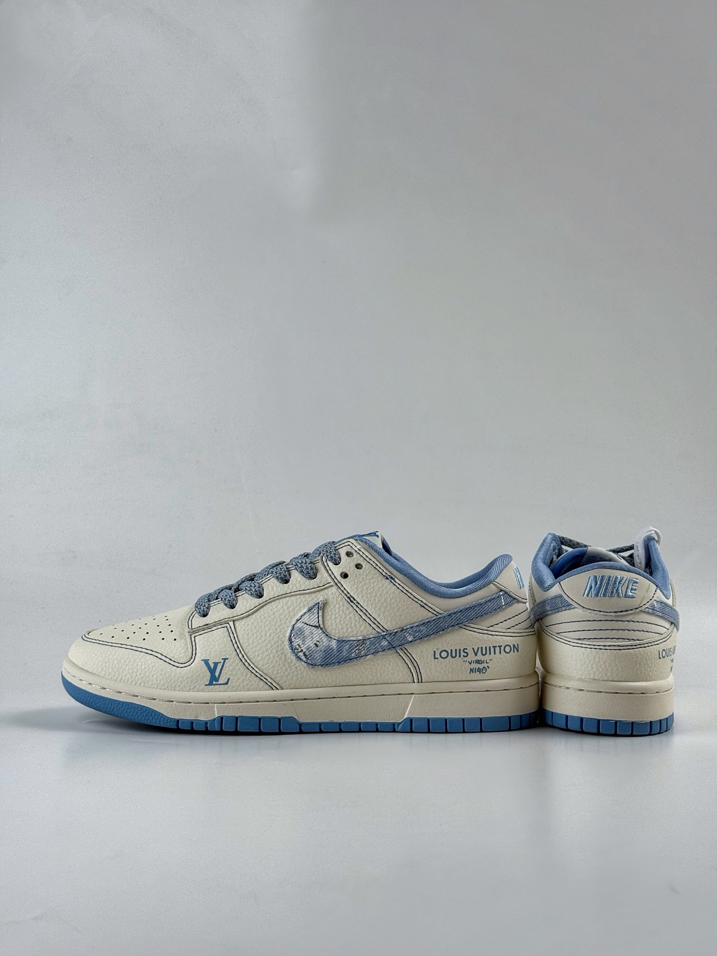 280 Nike SB Dunk Low x Louis Vuitt白蓝满天星  JP1628-028