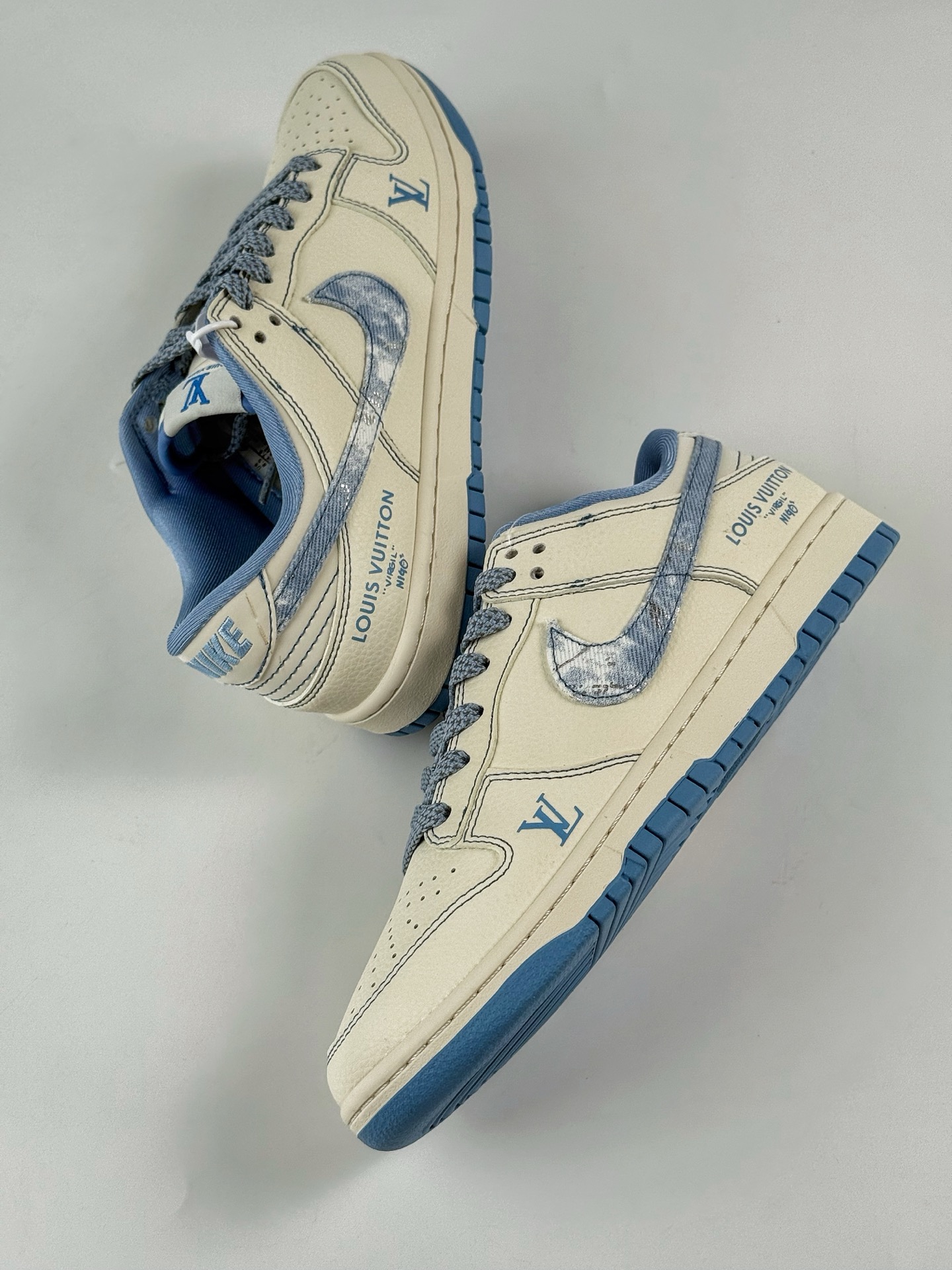 280 Nike SB Dunk Low x Louis Vuitt白蓝满天星  JP1628-028
