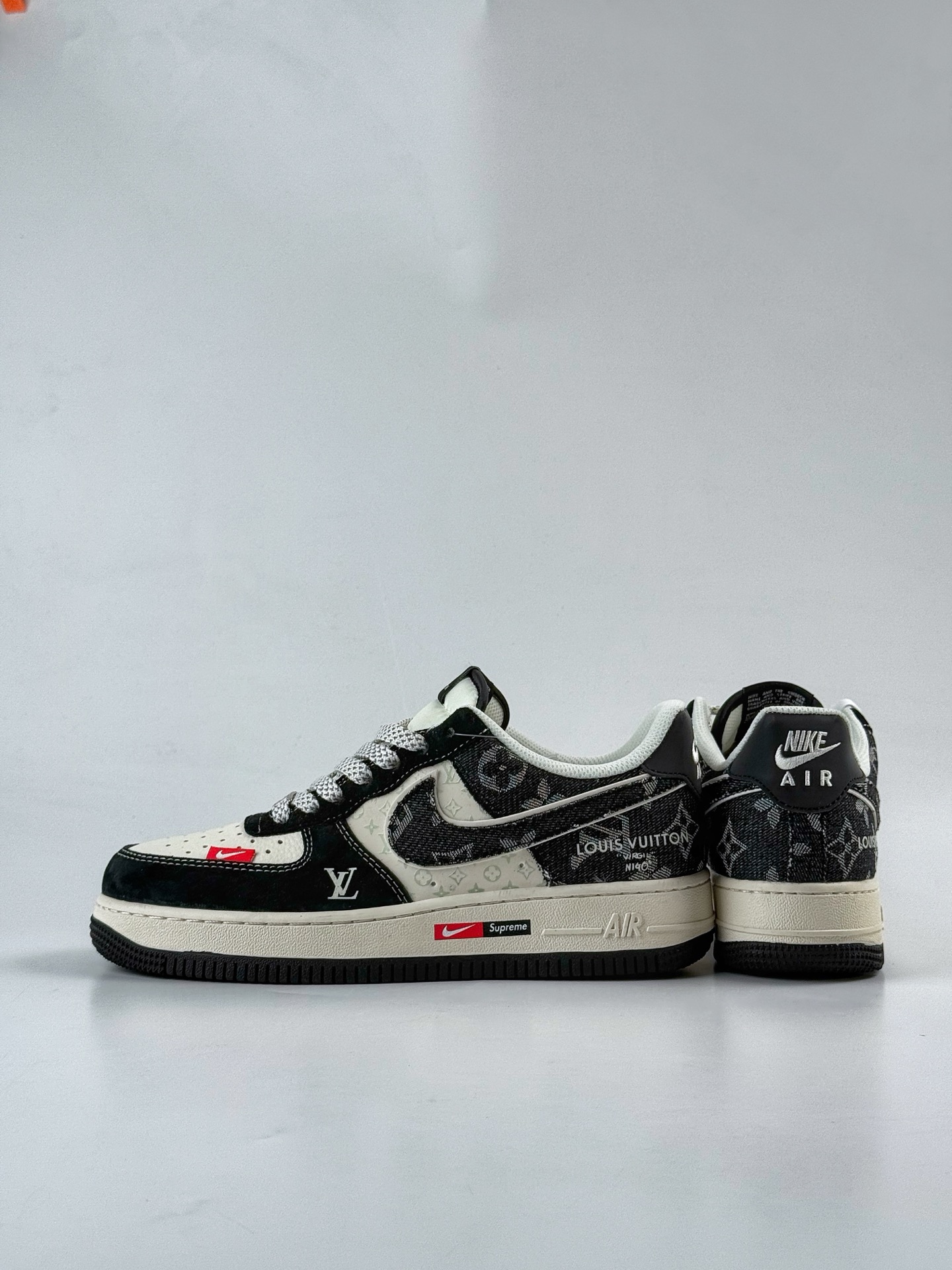260 Nike Air Force 1 Low 07 x Louis Vuitt黑白满天星  MZ9588-805