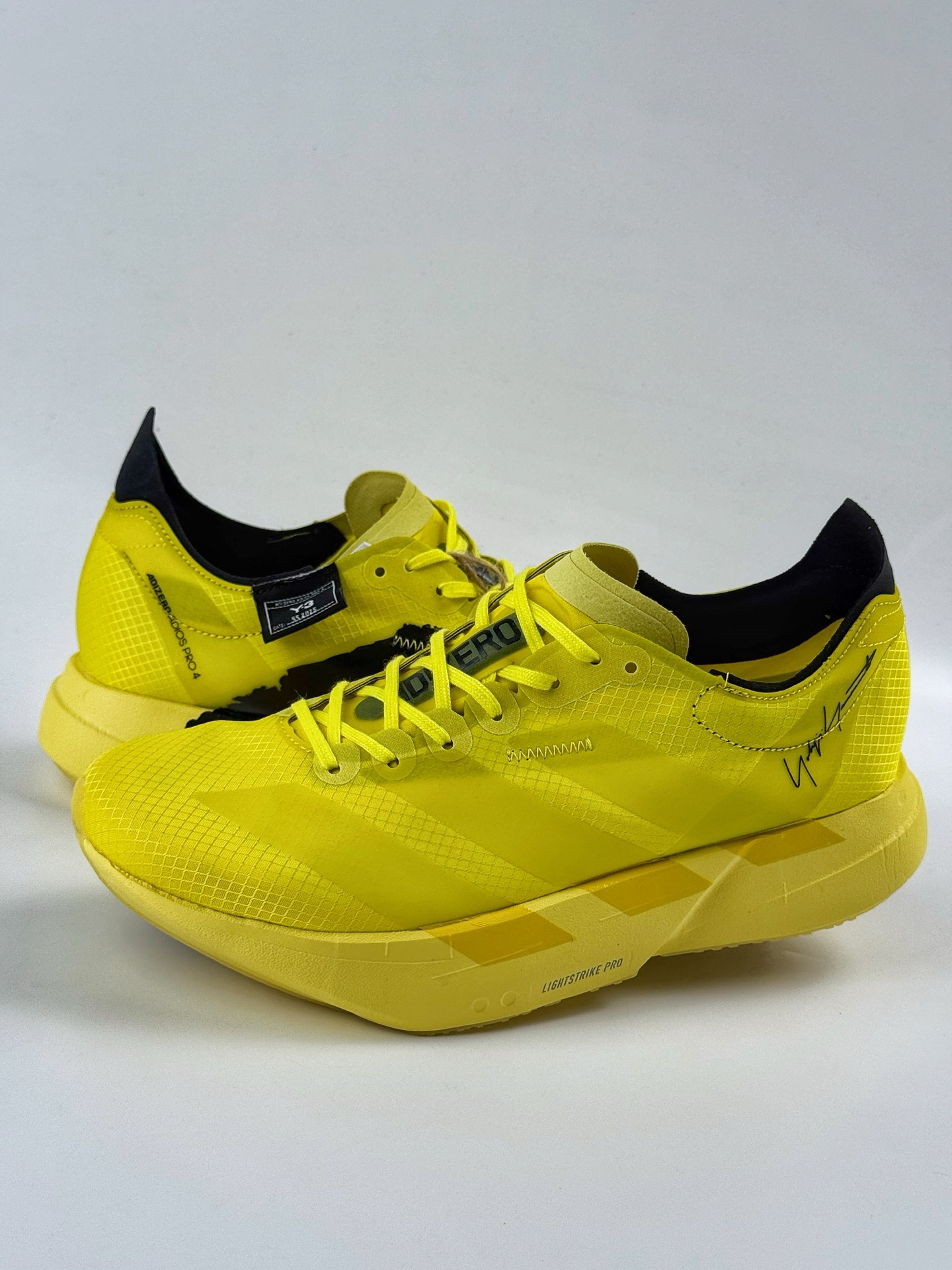 190 Adidas Y-3 Adios PRO 4M 阿迪超轻透气缓震跑鞋 JR6659