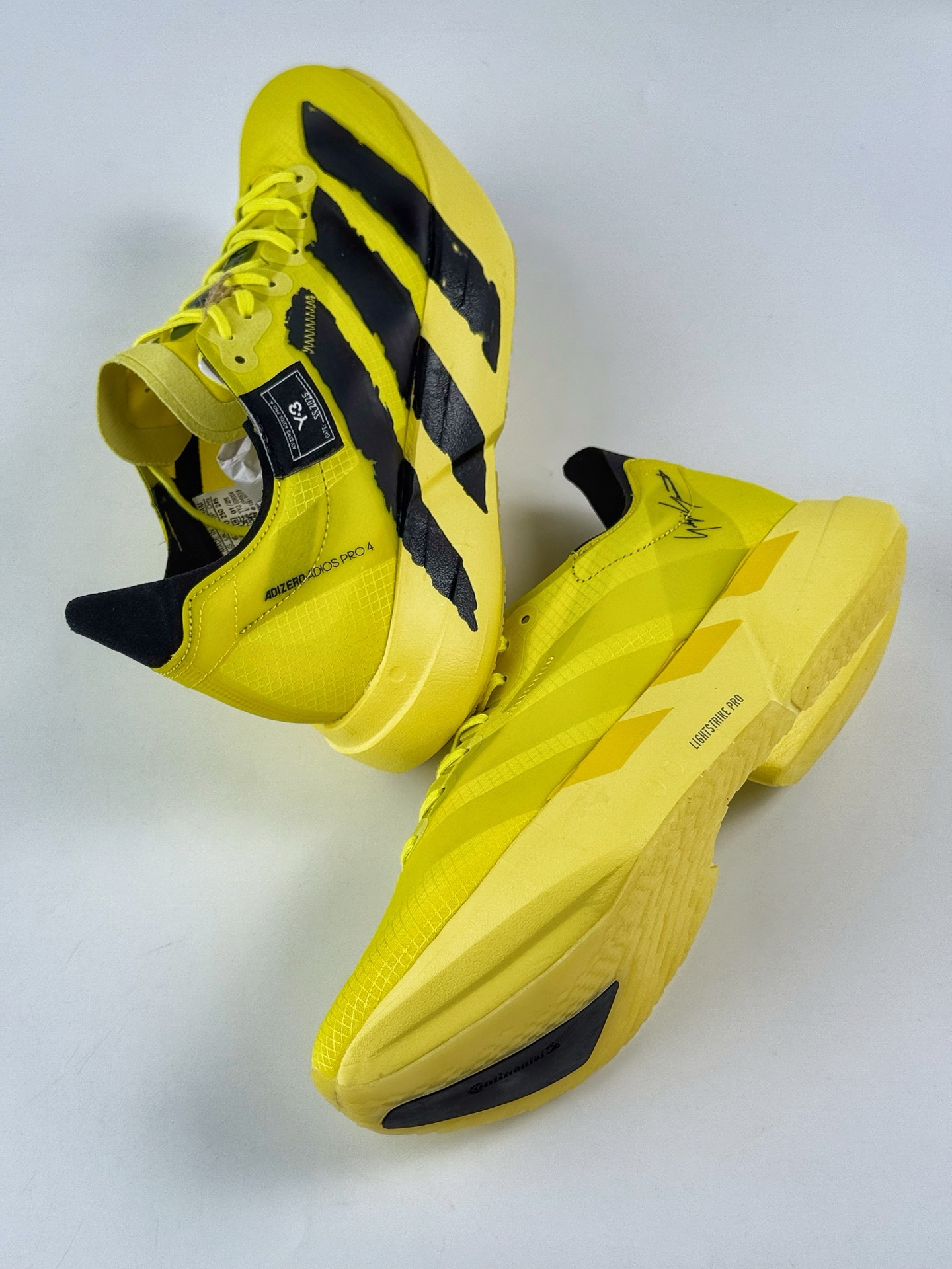 190 Adidas Y-3 Adios PRO 4M 阿迪超轻透气缓震跑鞋 JR6659