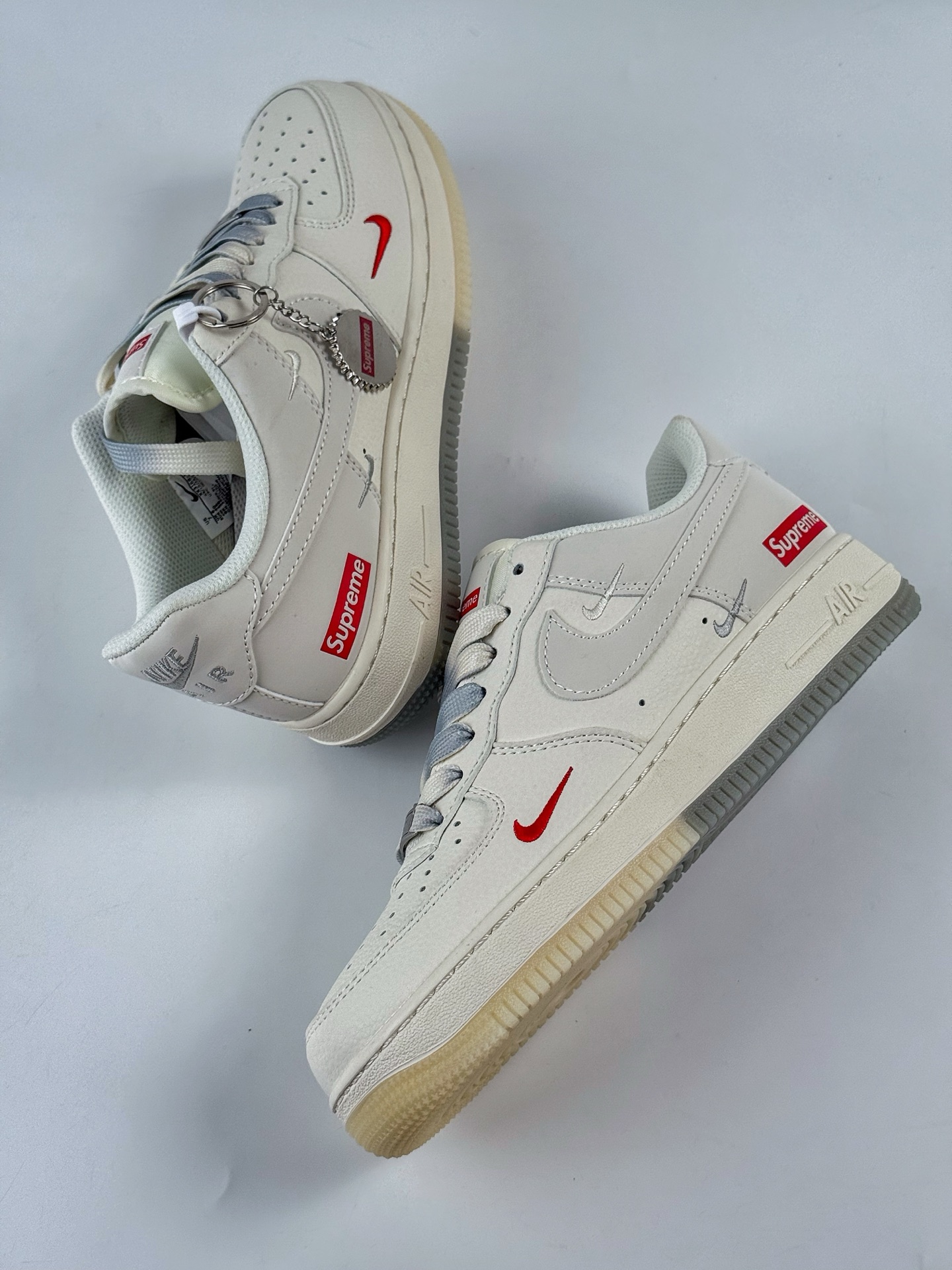 Nike Air Force 1 Low 07 x superme 米白三小勾 XX3168-178