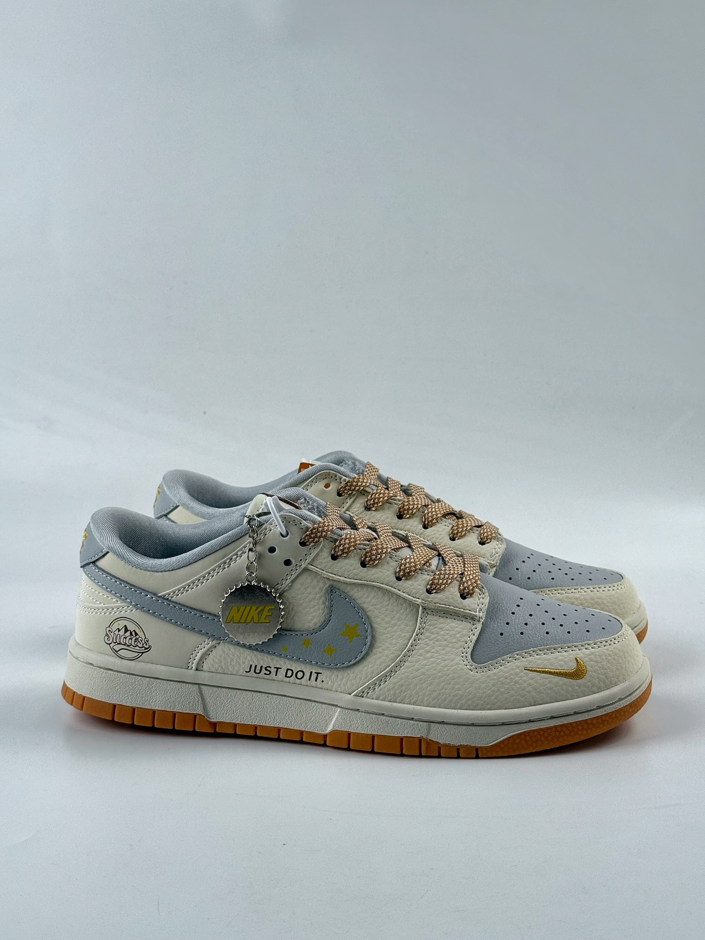 Nike SB Dunk Low x Just Do It 白灰小勾满天星 LW1818-122