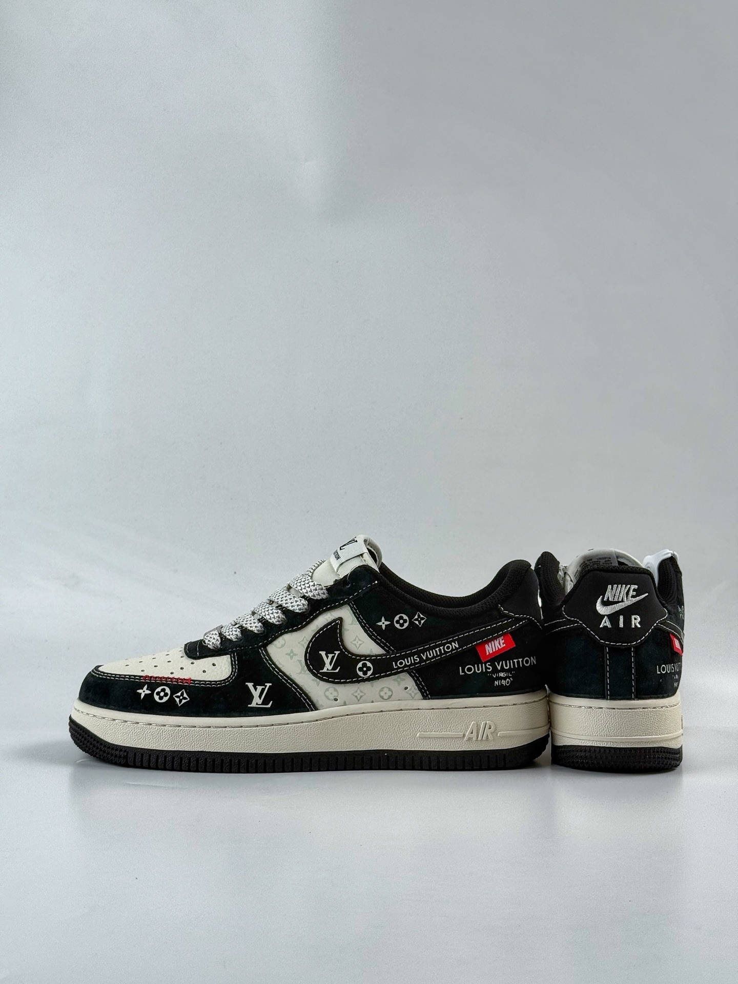 Nike Air Force 1 Low 07 x Louis Vuitton 黑白满天星 CX5050-Y26