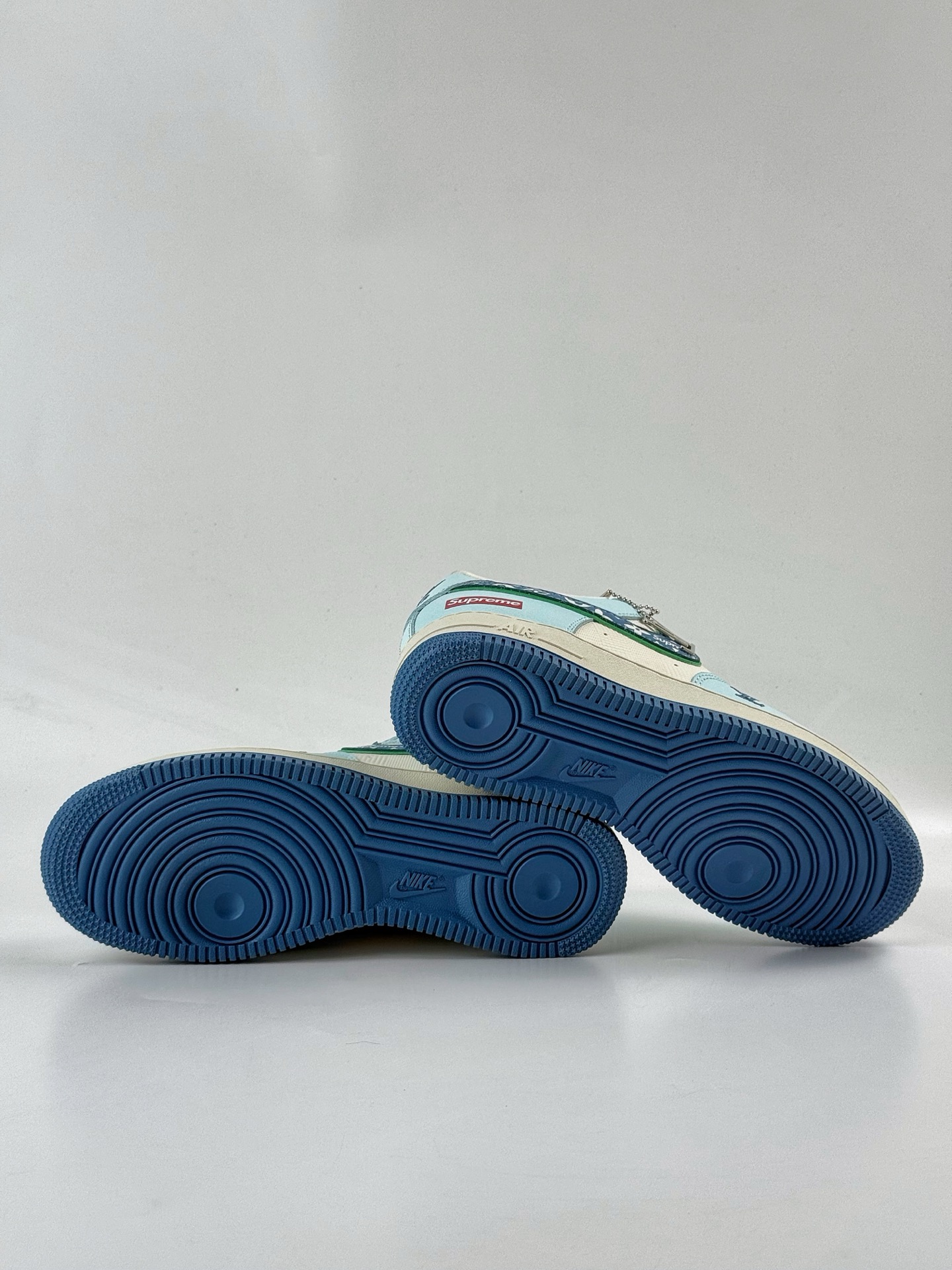 Nike Air Force 1 Low 07 x Louis Vuitton x Superme 蓝白 YF9511-809