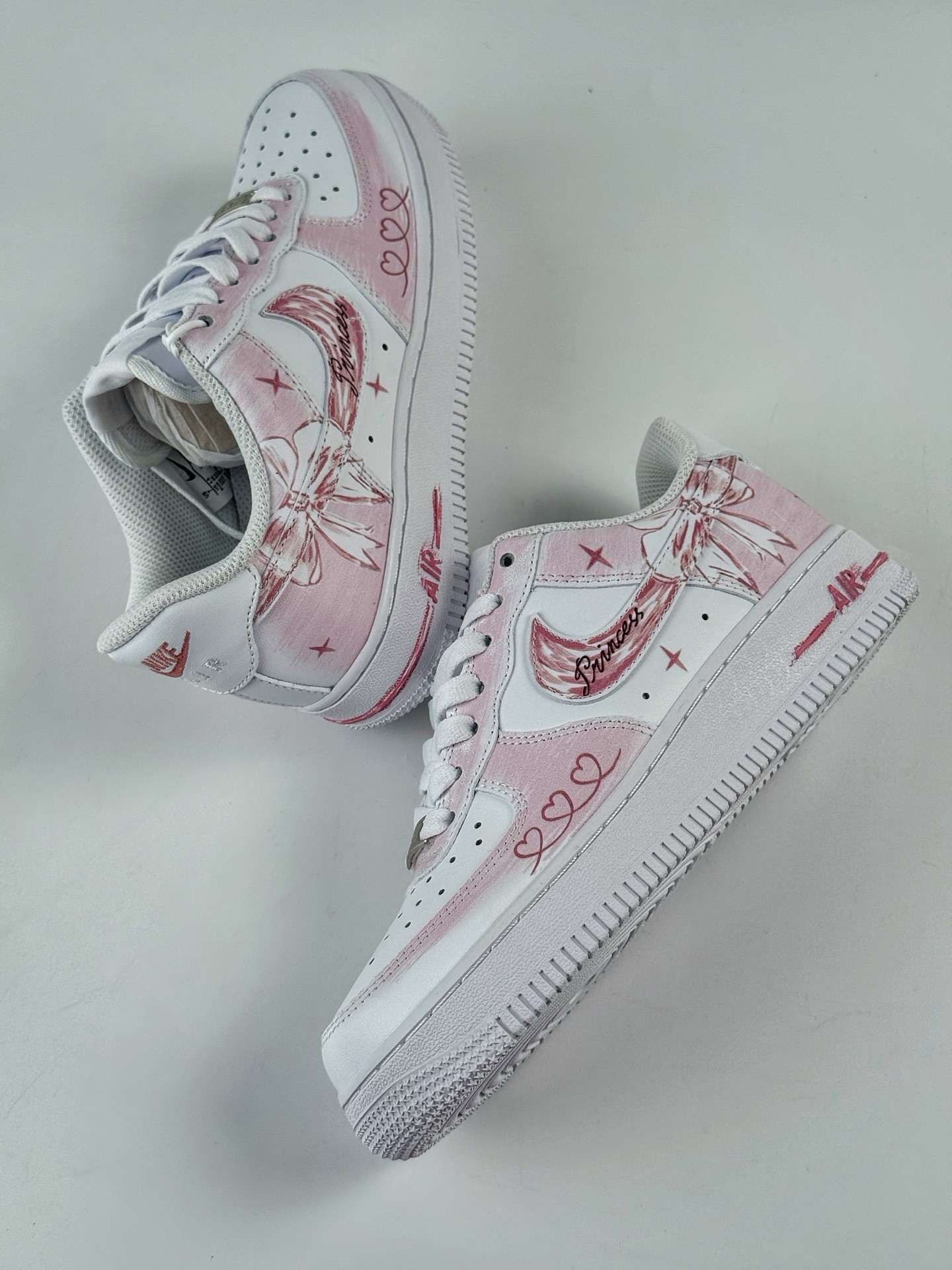 Nike Air Force 1 Low 07 蝴蝶结 青春可爱 白粉 ZH0316-116