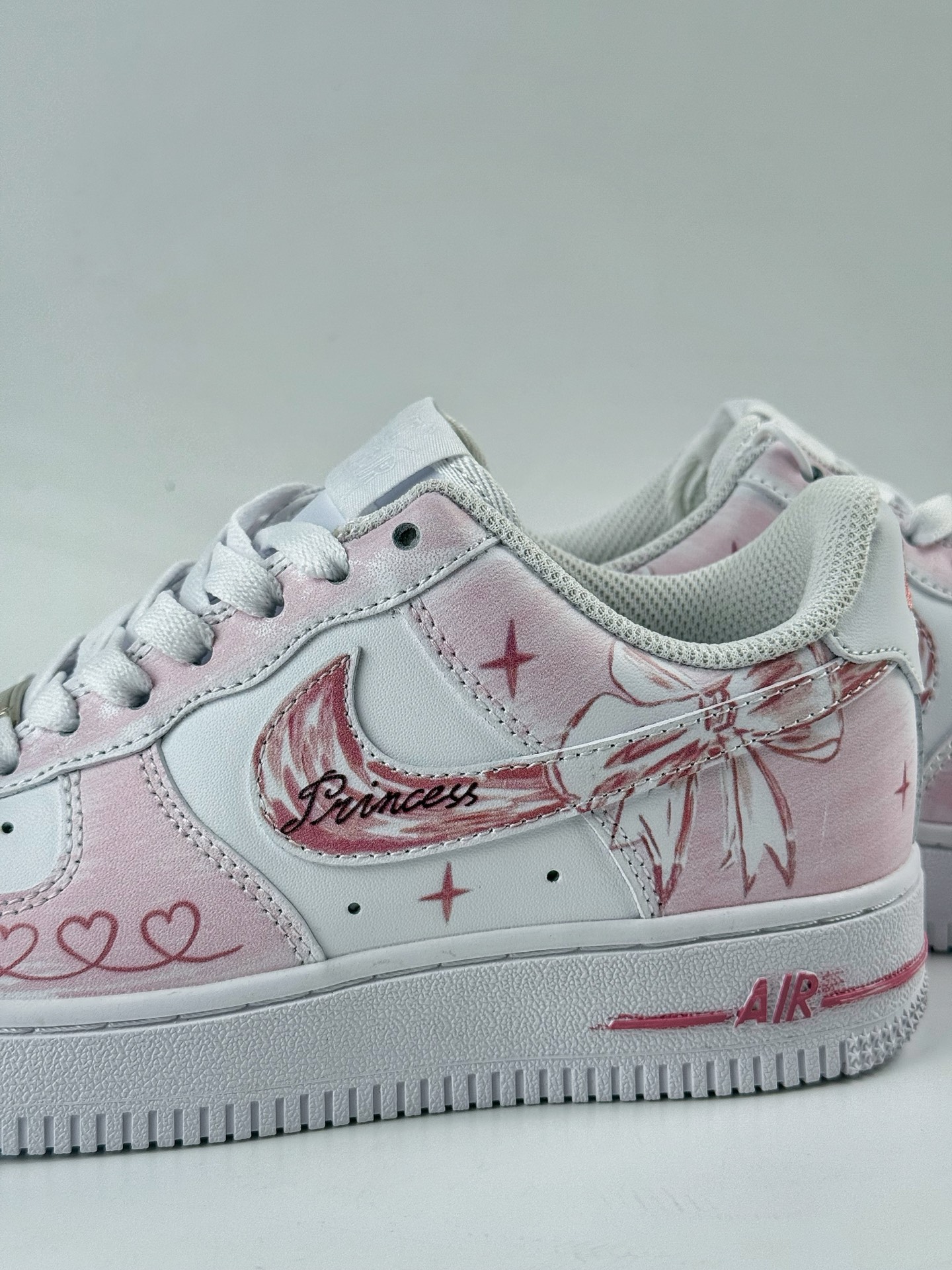 Nike Air Force 1 Low 07 蝴蝶结 青春可爱 白粉 ZH0316-116
