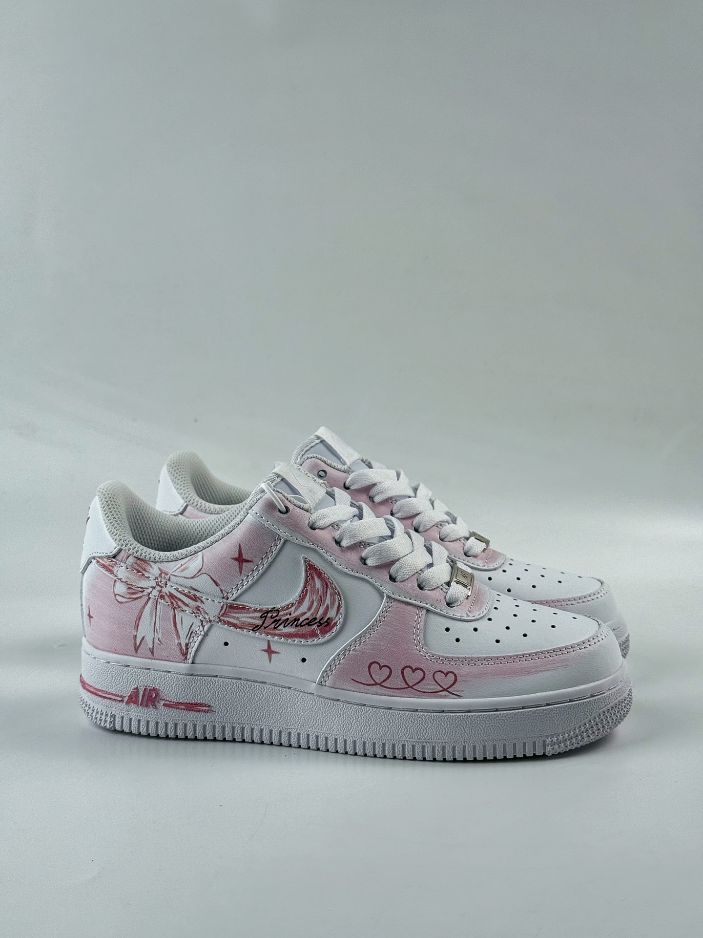 Nike Air Force 1 Low 07 蝴蝶结 青春可爱 白粉 ZH0316-116