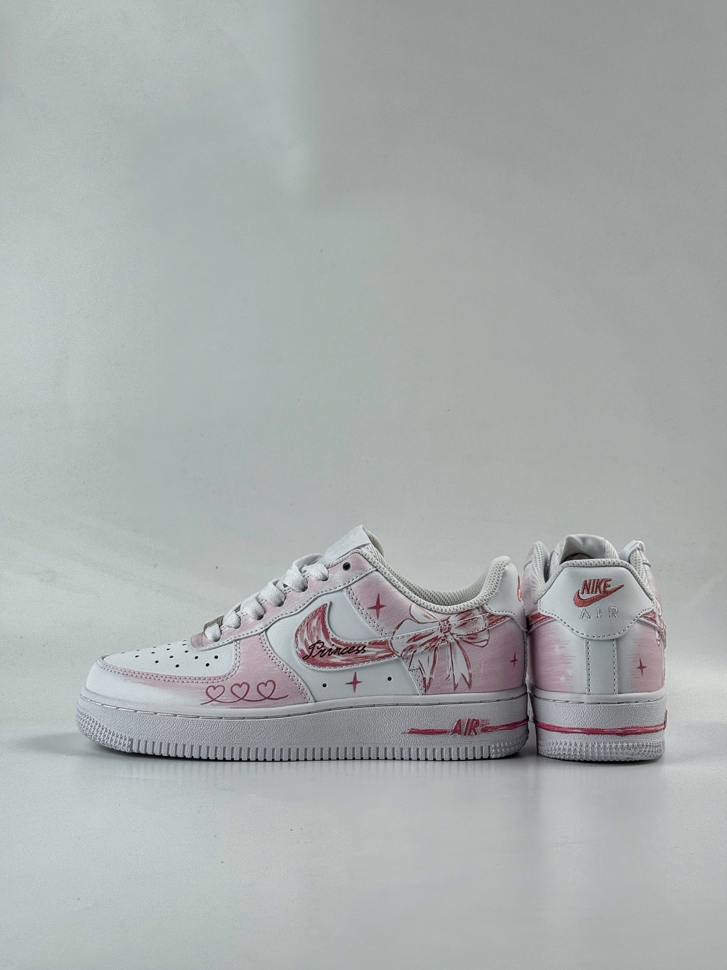 Nike Air Force 1 Low 07 蝴蝶结 青春可爱 白粉 ZH0316-116