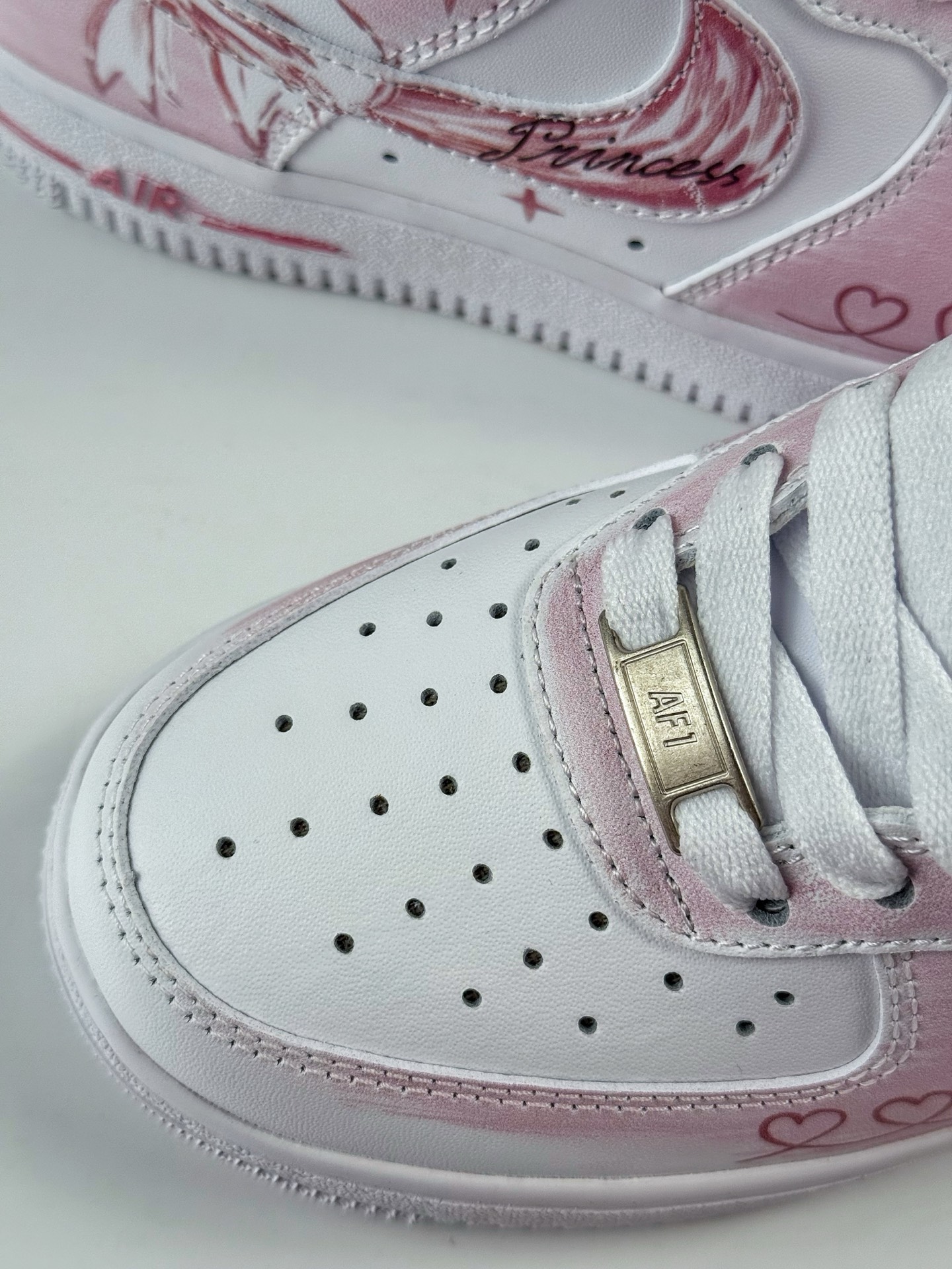 Nike Air Force 1 Low 07 蝴蝶结 青春可爱 白粉 ZH0316-116