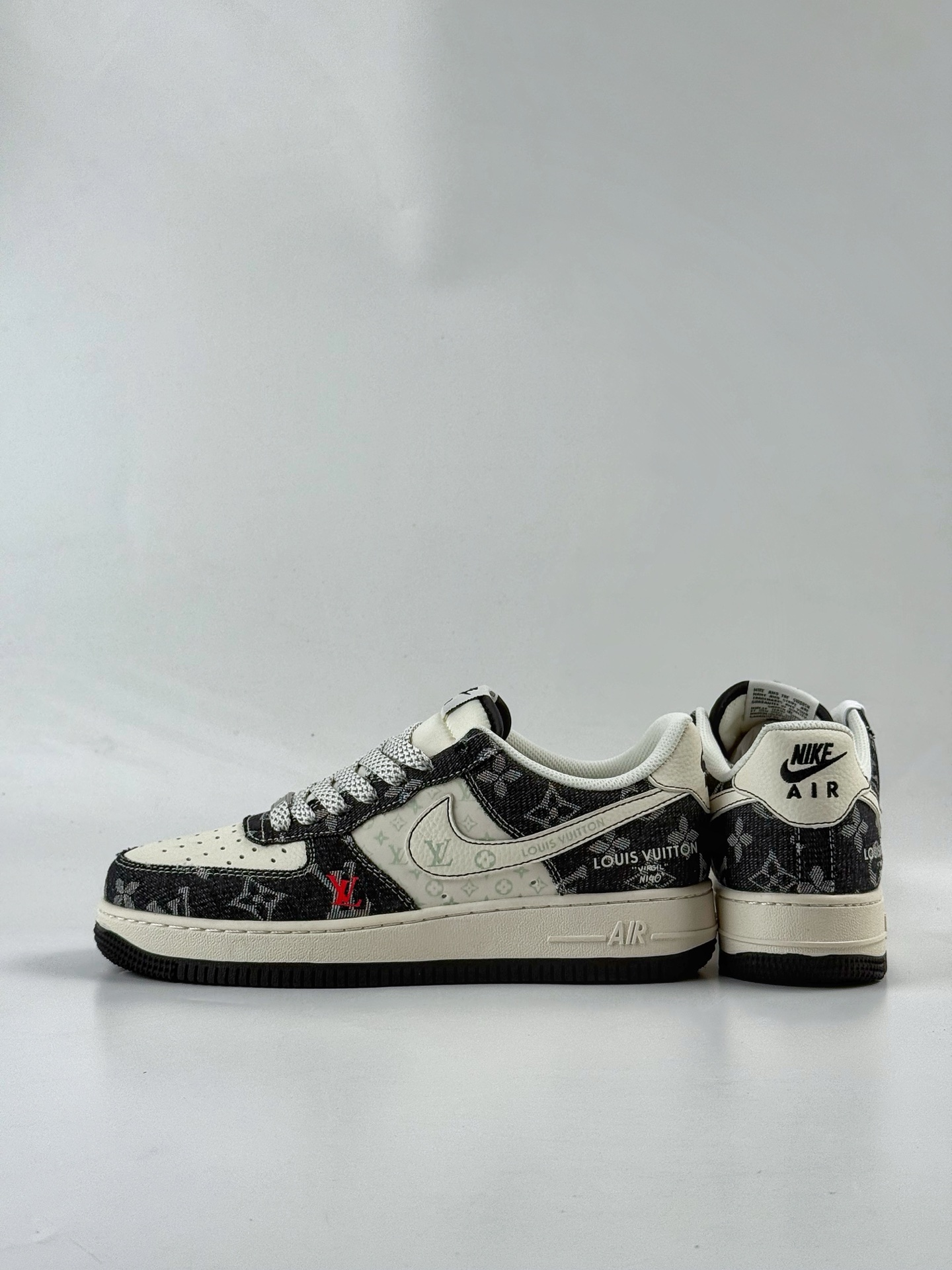 Nike Air Force 1 Low 07 x Louis Vuitton 黑白满天星 MZ9588-815
