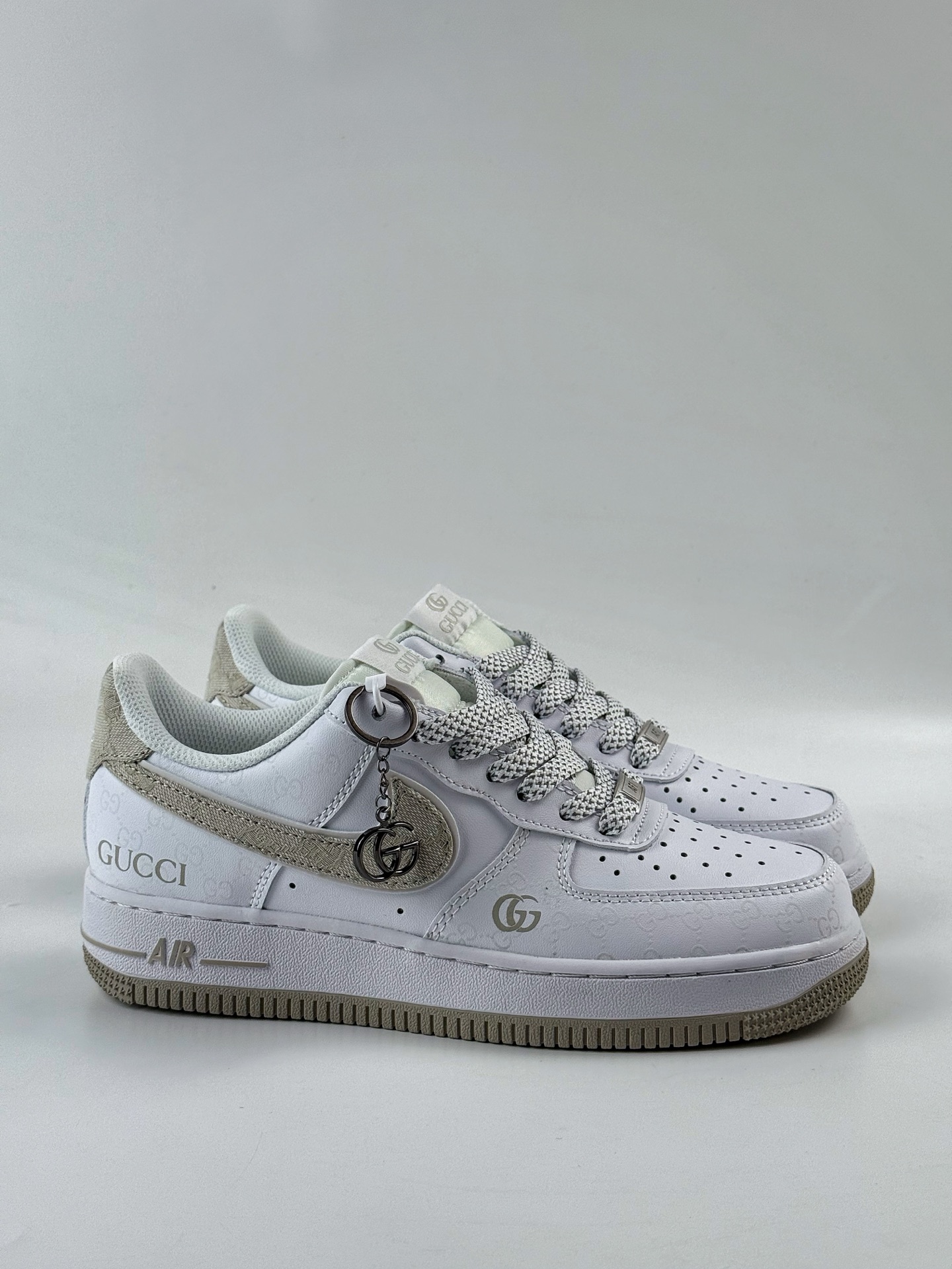 260 Nike Air Force 1 Low 07 x GUCCI 白棕满天星 XX3168-197