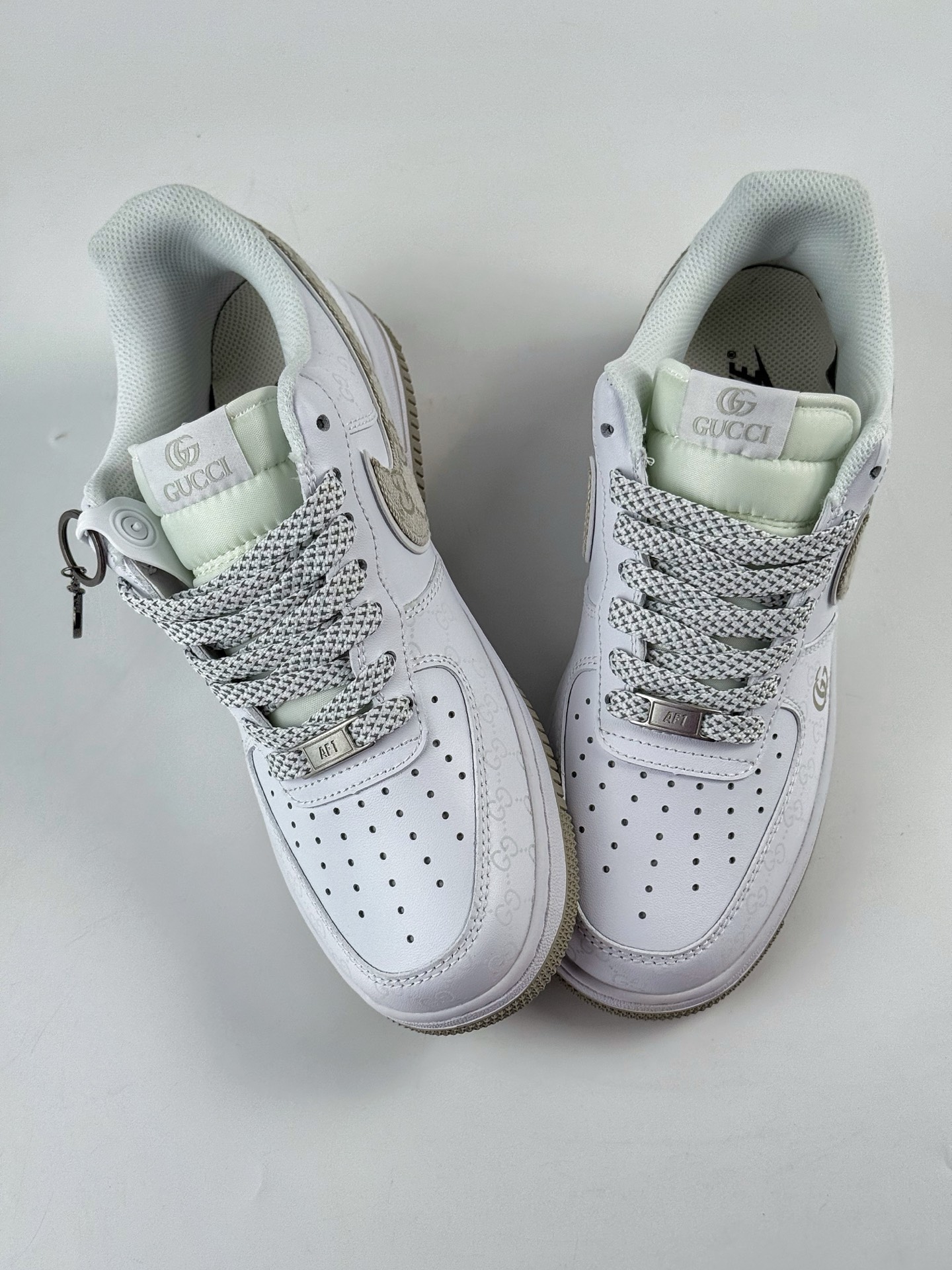 260 Nike Air Force 1 Low 07 x GUCCI 白棕满天星 XX3168-197