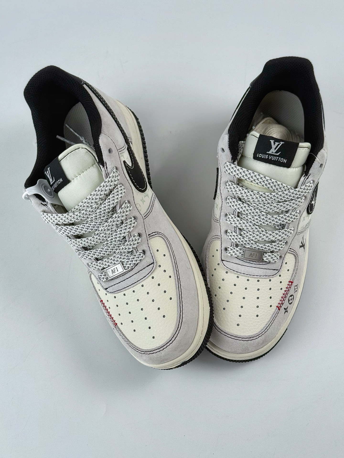 Nike Air Force 1 Low 07 x Louis Vuitton 灰白满天星 CX5050-Y23