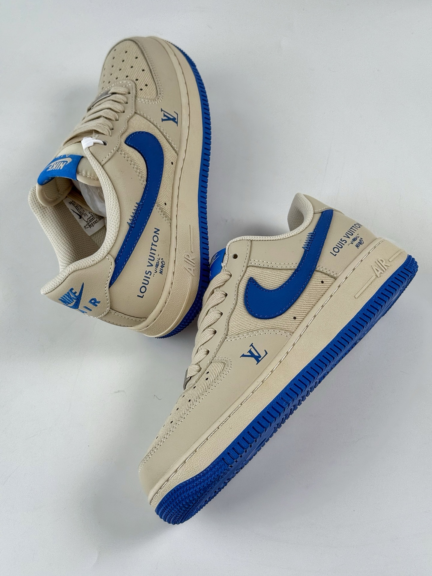Nike Air Force 1 Low 07 x Louis Vuitton 米蓝 QW5836-025