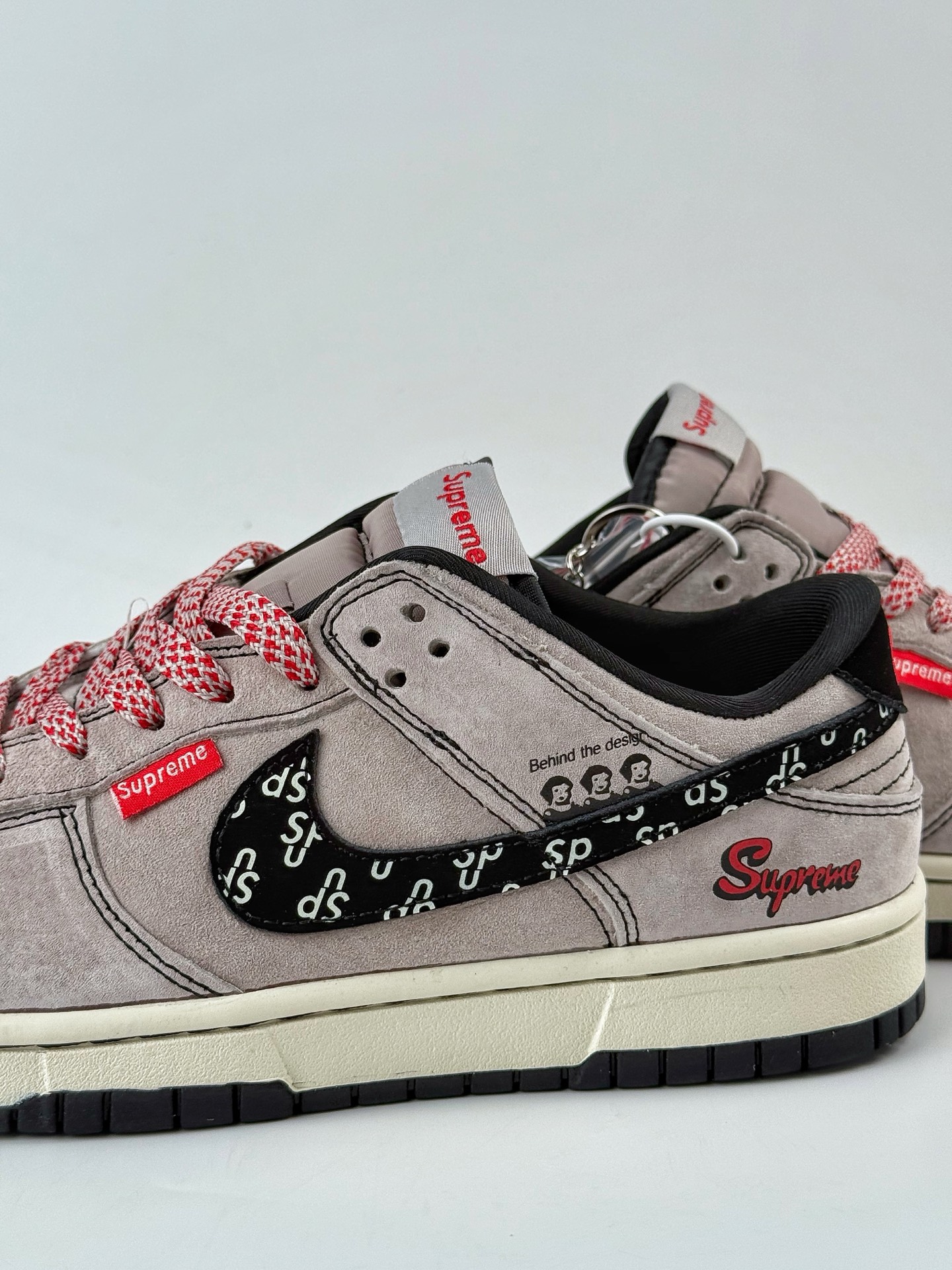 Nike SB Dunk Low x Supreme 猪八灰红满天星 SD2025-001