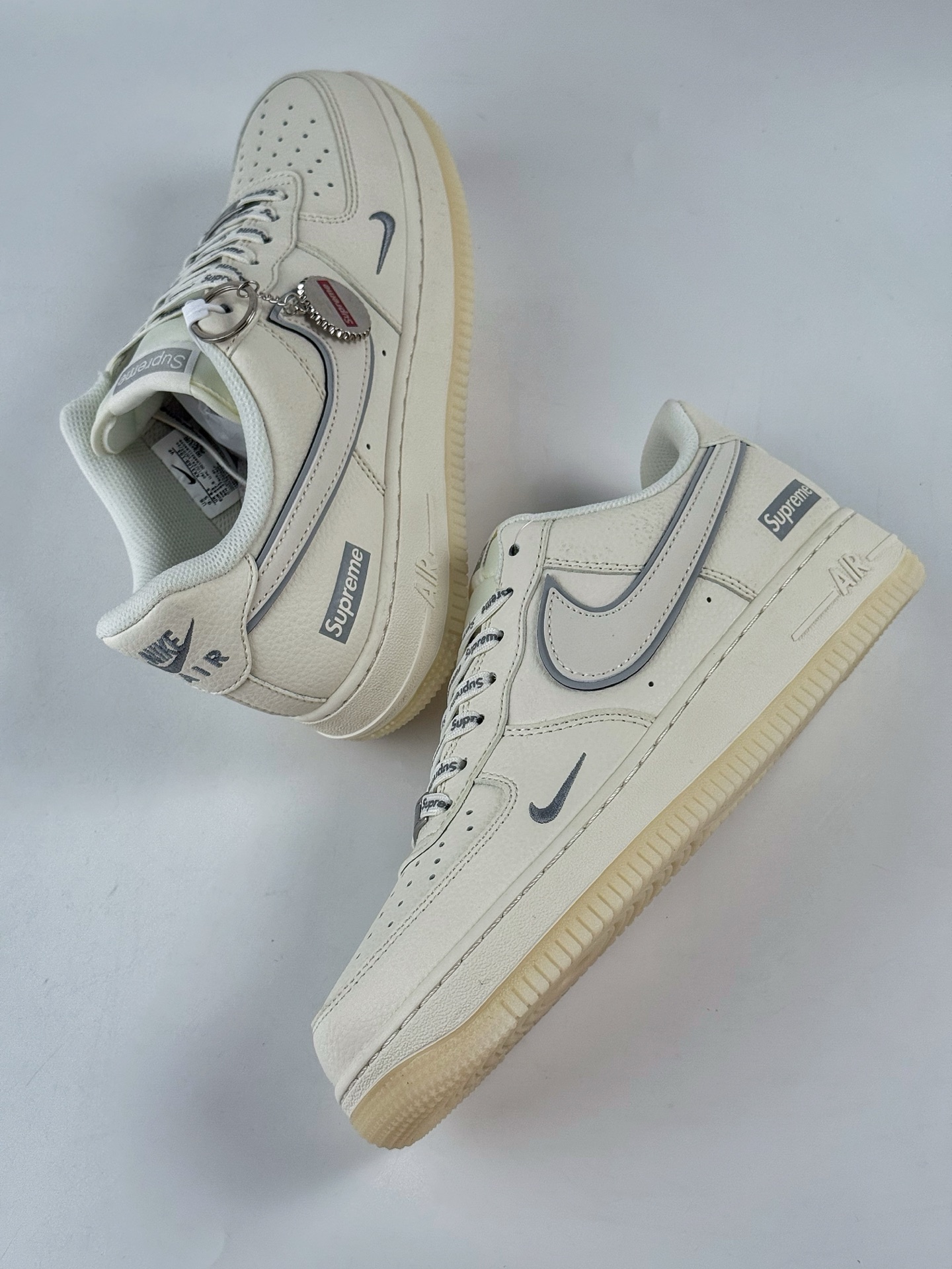 Nike Air Force 1 Low 07 x superme 白灰小勾 XX3168-193