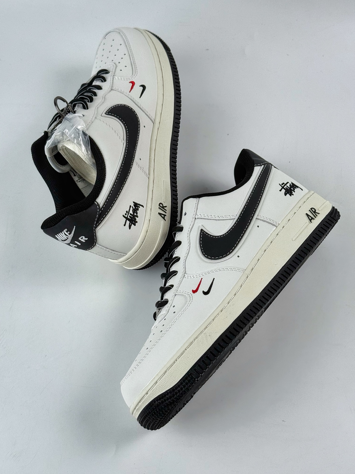 Nike Air Force 1 Low 07 x Stussy 白黑双小勾 CS5288-037