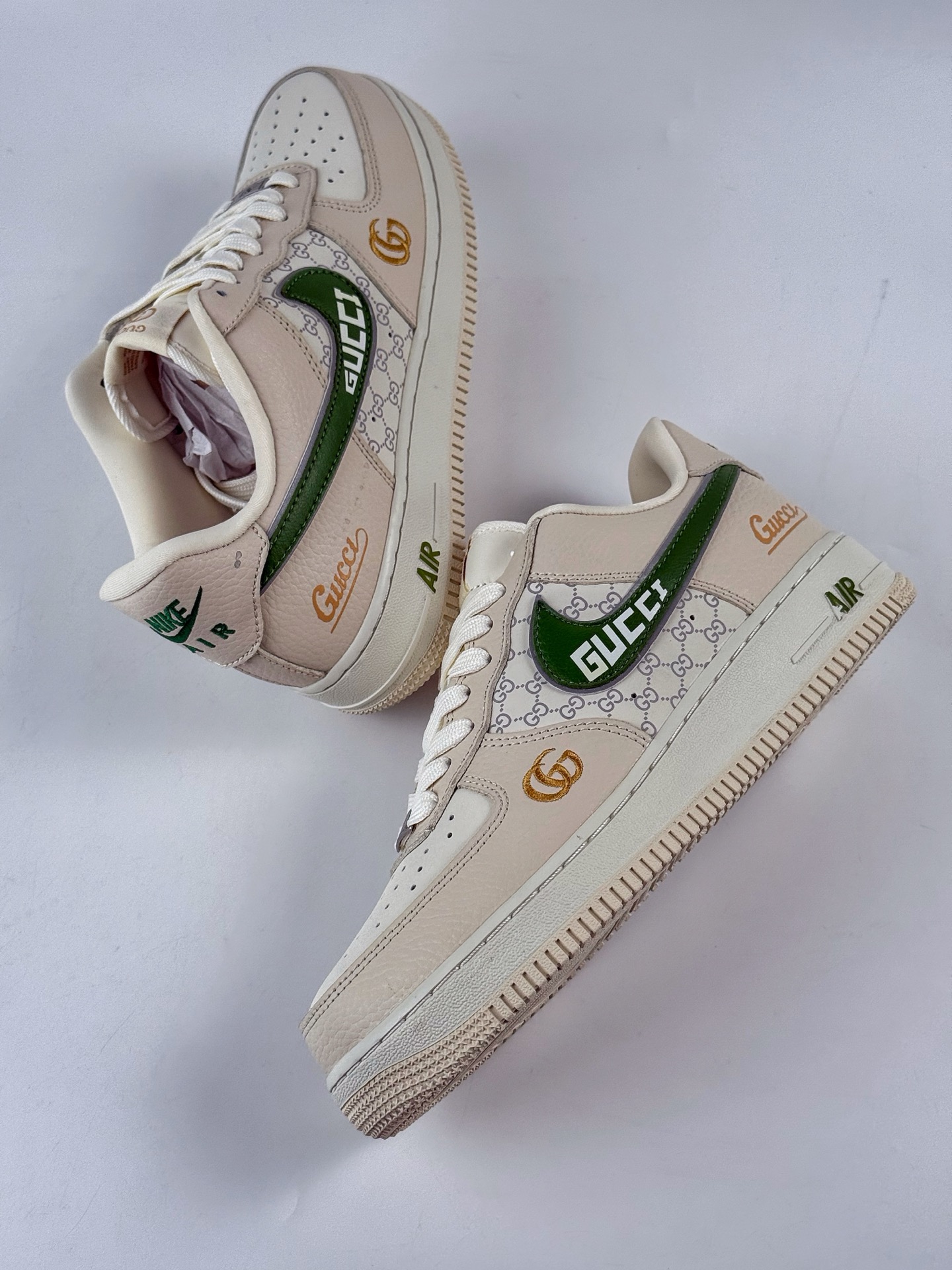 Nike Air Force 1 Low 07 x GUCCI 米白 YF9511-804