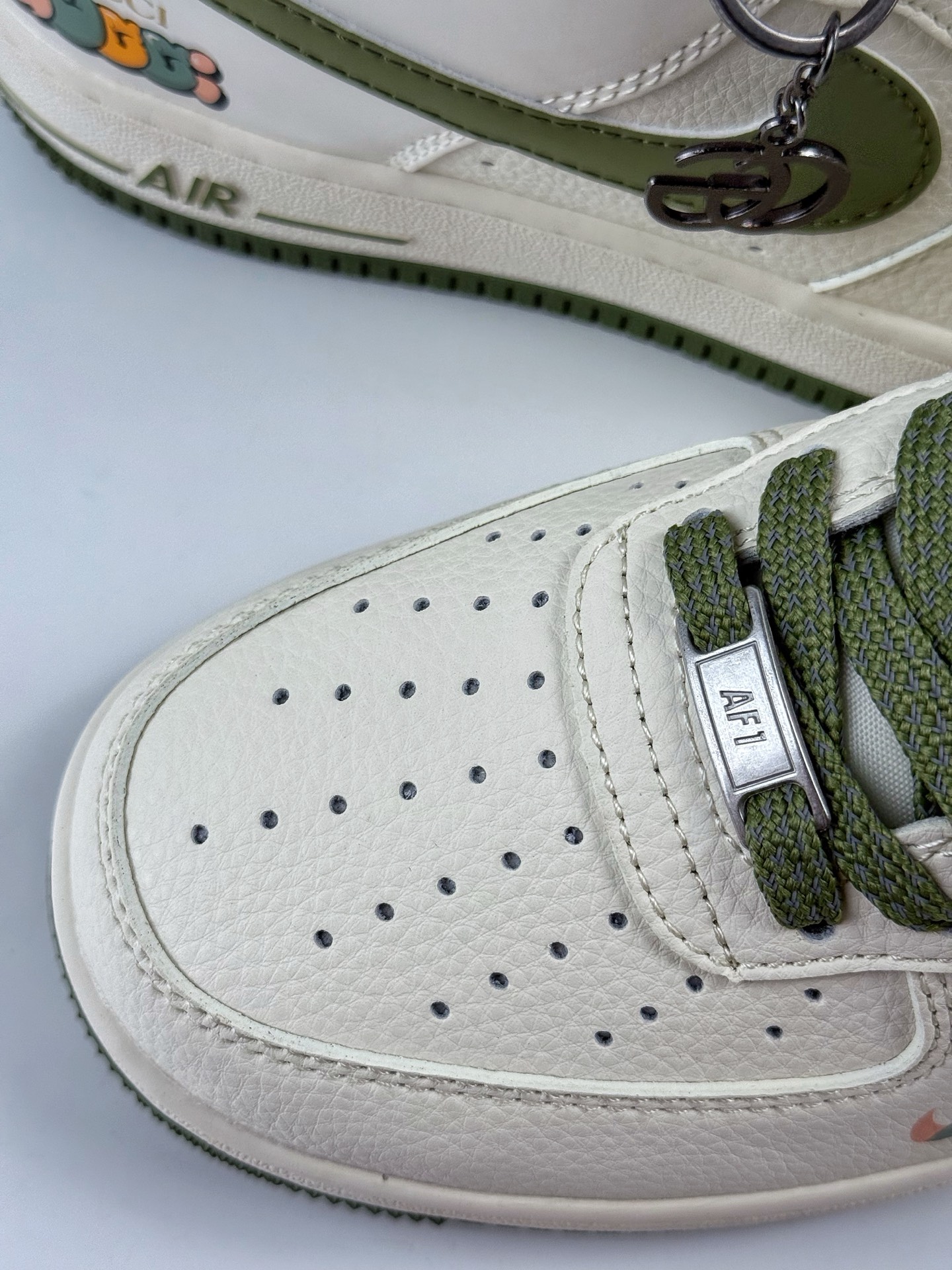 Nike Air Force 1 Low 07 x GUCCI 白绿小勾满天星 XX3168-211