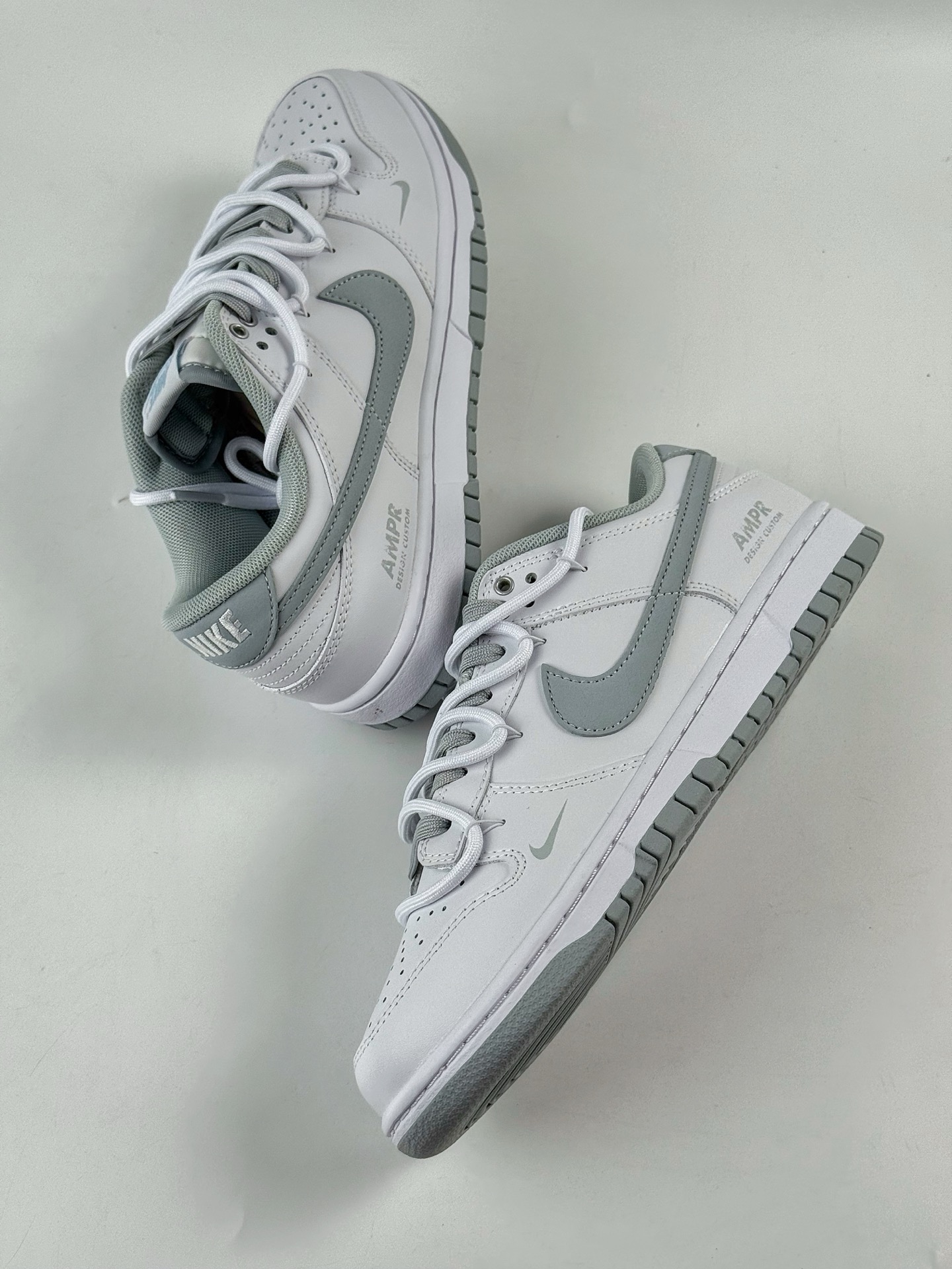 Nike SB Dunk Low x Ju Do It 白灰小勾绑带 WB0528-101