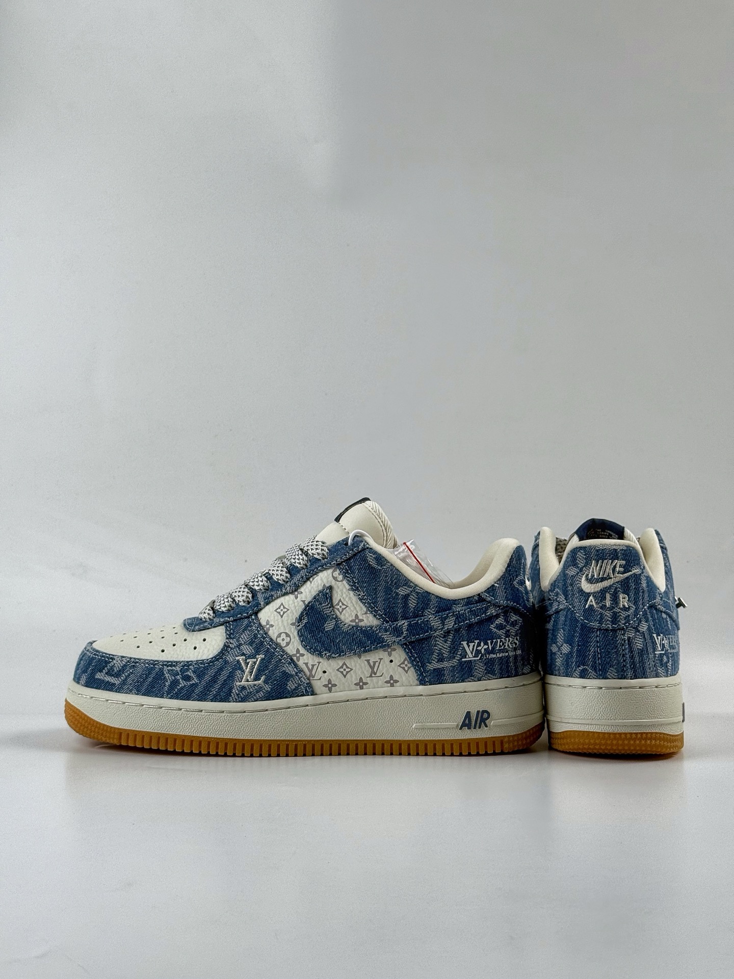 Nike Air Force 1 Low 07 x Louis Vuitton 蓝白牛仔满天星 YF9511-815