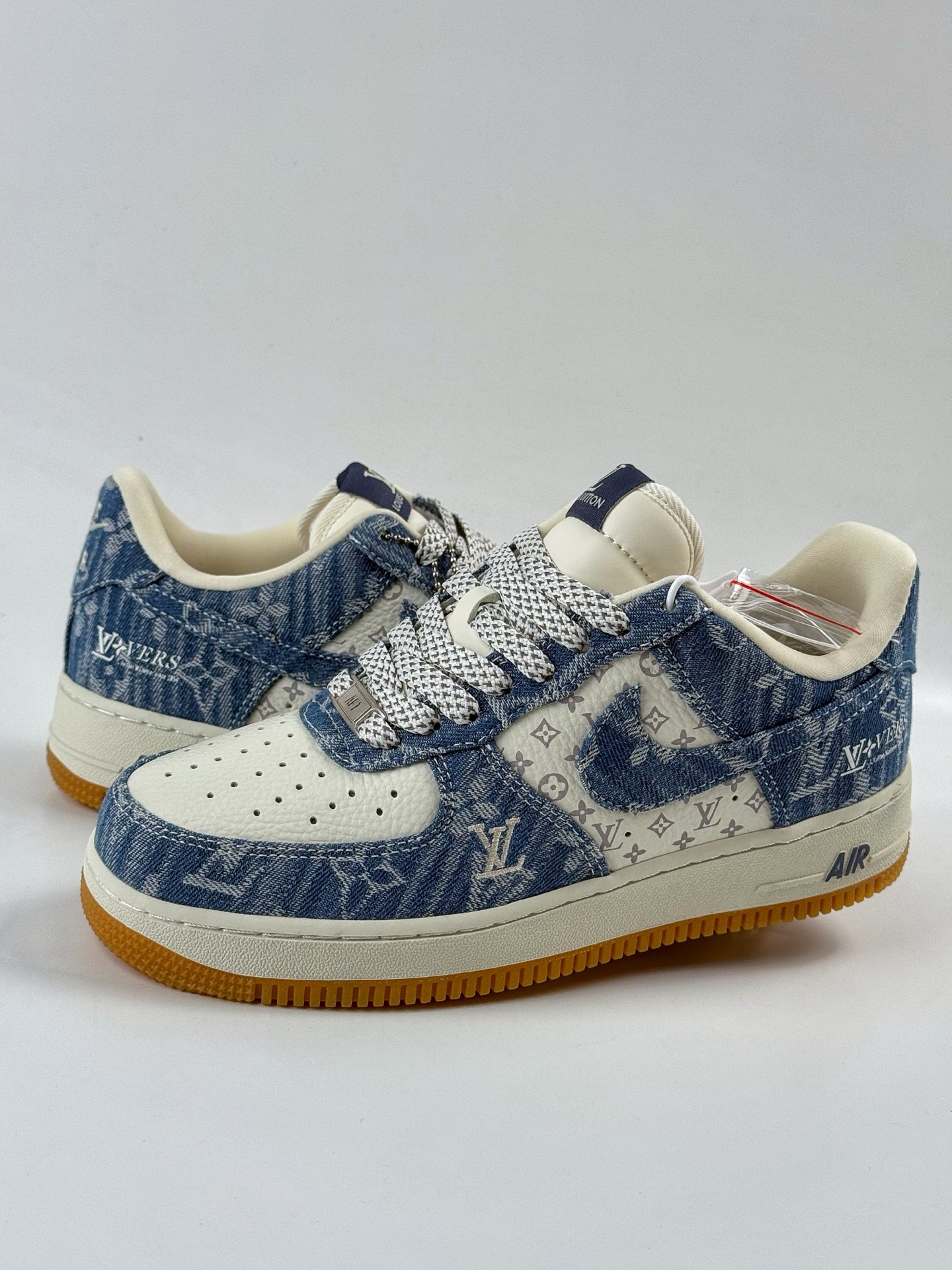 Nike Air Force 1 Low 07 x Louis Vuitton 蓝白牛仔满天星 YF9511-815