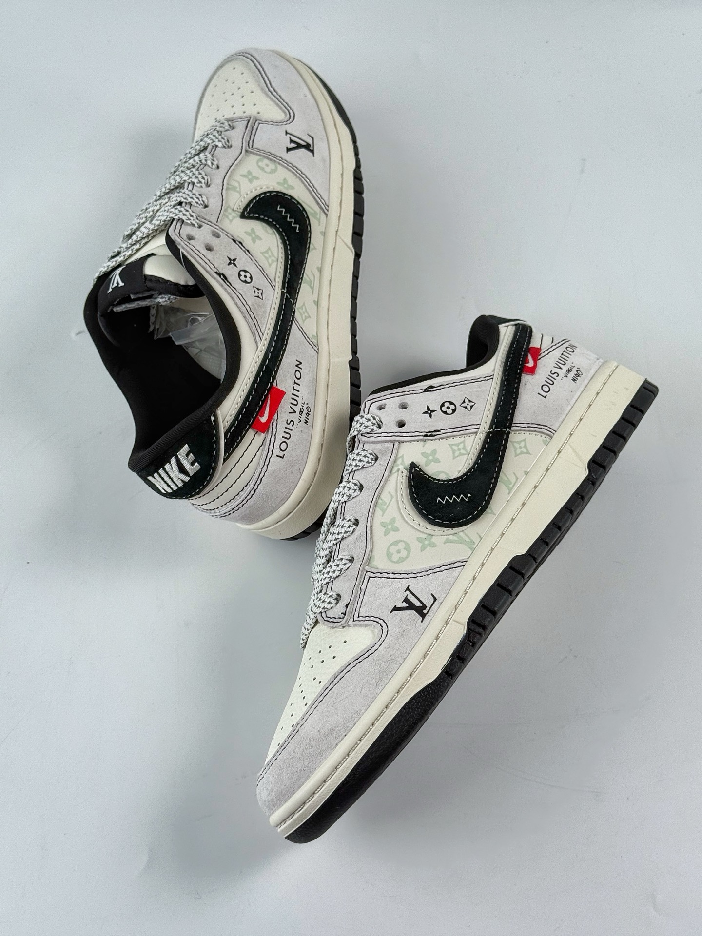 Nike SB Dunk Low x Louis Vuitton 灰白满天星 CX5050-Y21