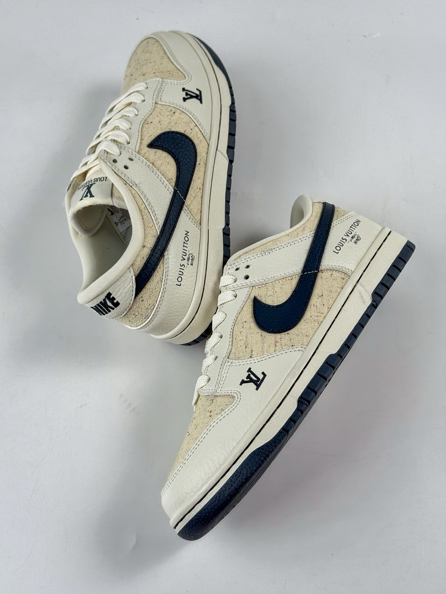 NIKE SB Dunk Low RETRO x Louis Vuitton 白棕黑 SC0601-478