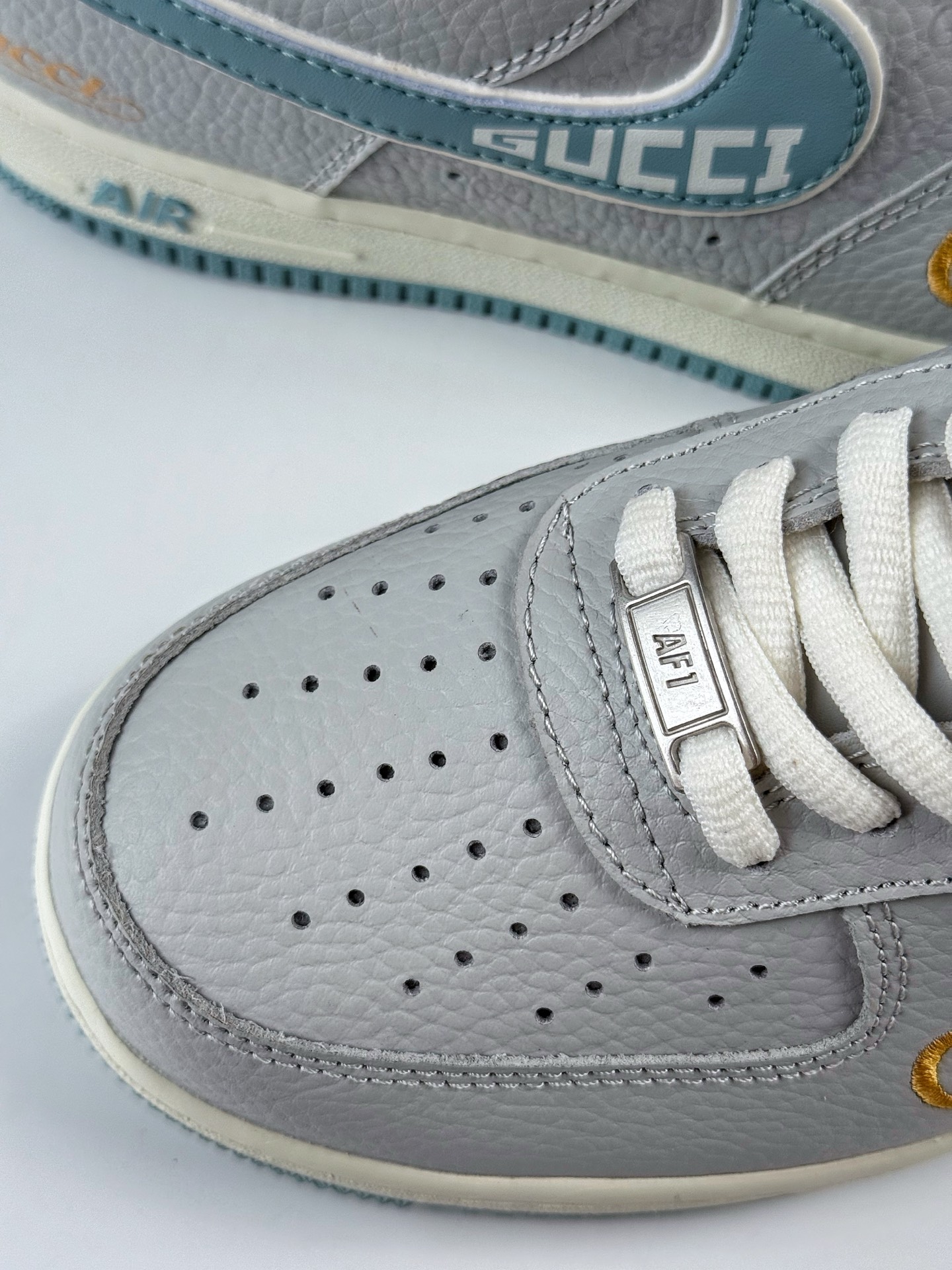 Nike Air Force 1 Low 07 x GUCCI 灰蓝 YF9511-800