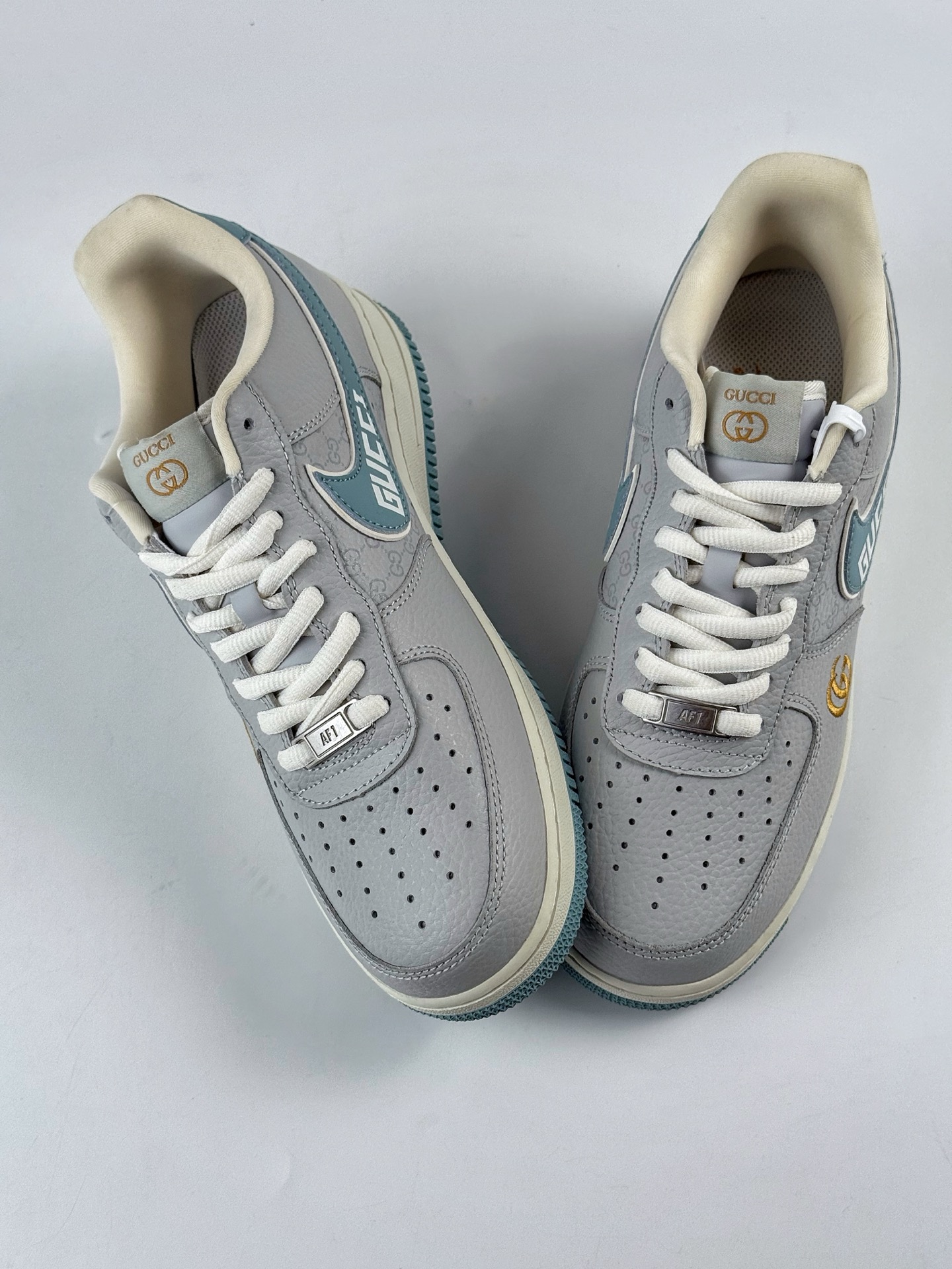 Nike Air Force 1 Low 07 x GUCCI 灰蓝 YF9511-800