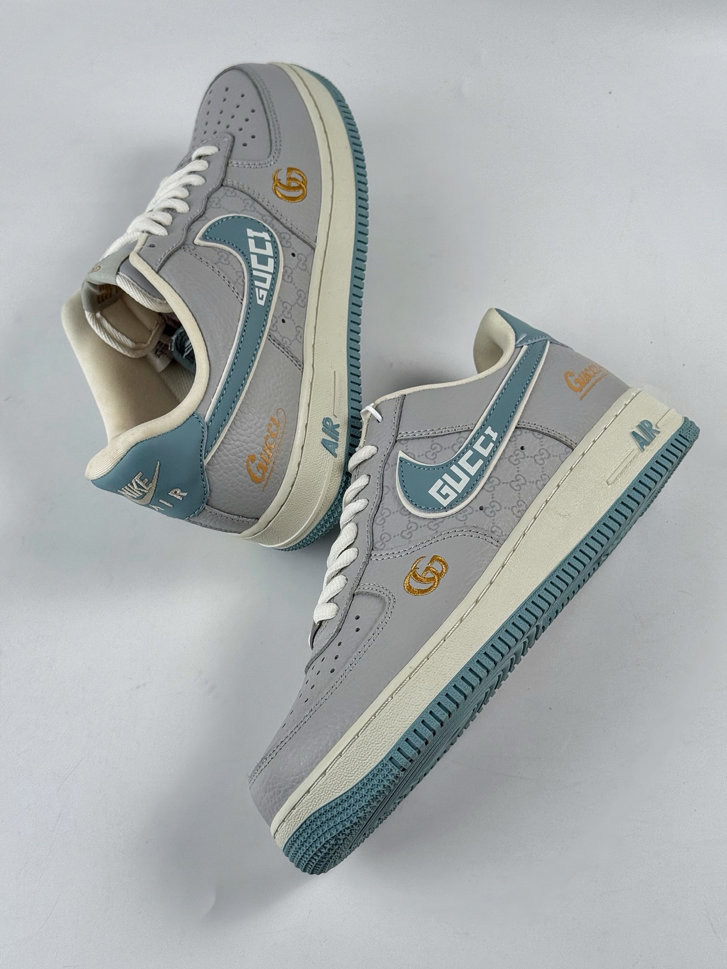 Nike Air Force 1 Low 07 x GUCCI 灰蓝 YF9511-800