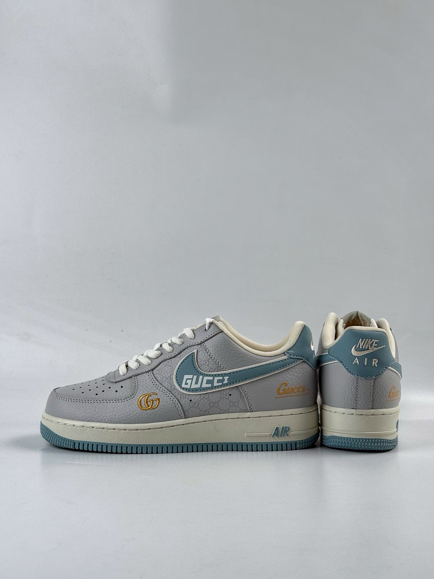 Nike Air Force 1 Low 07 x GUCCI 灰蓝 YF9511-800