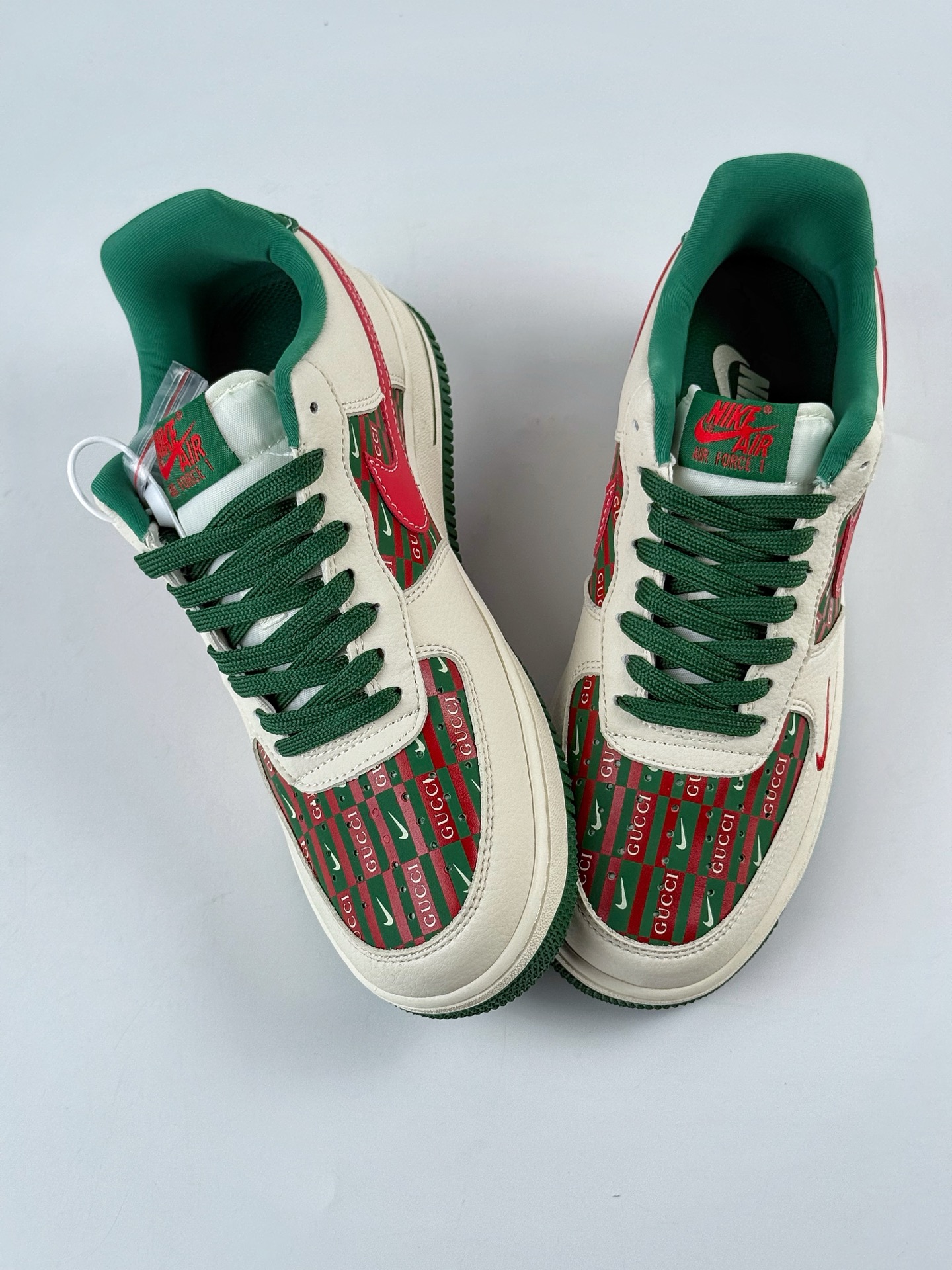 Nike Air Force 1 Low 07 x GUCCI 白绿红小勾 DD1982-312