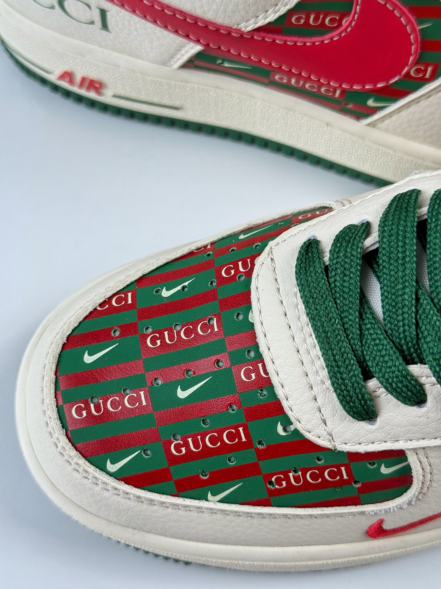Nike Air Force 1 Low 07 x GUCCI 白绿红小勾 DD1982-312