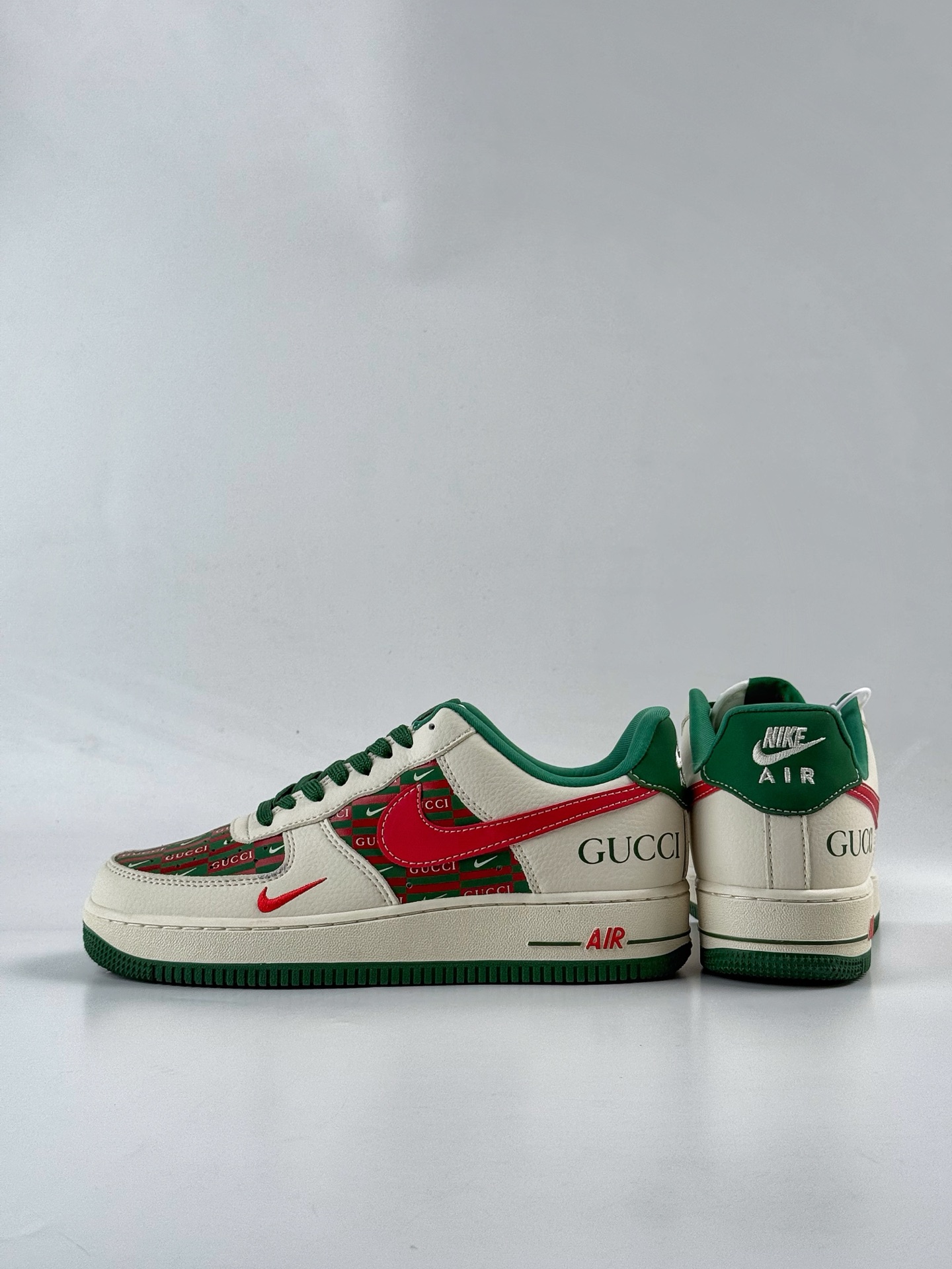Nike Air Force 1 Low 07 x GUCCI 白绿红小勾 DD1982-312