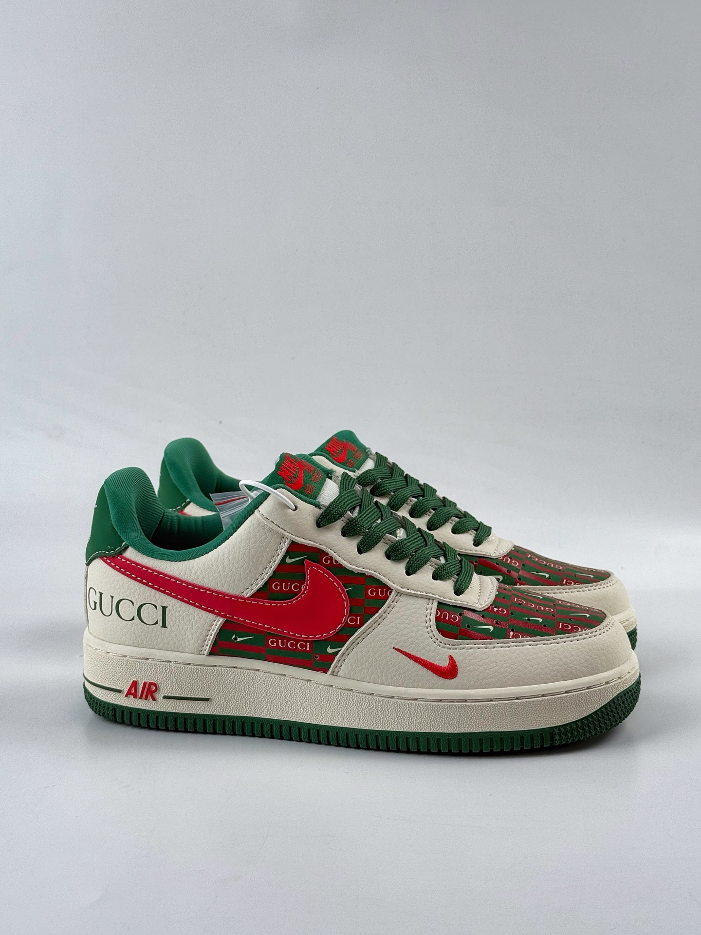 Nike Air Force 1 Low 07 x GUCCI 白绿红小勾 DD1982-312