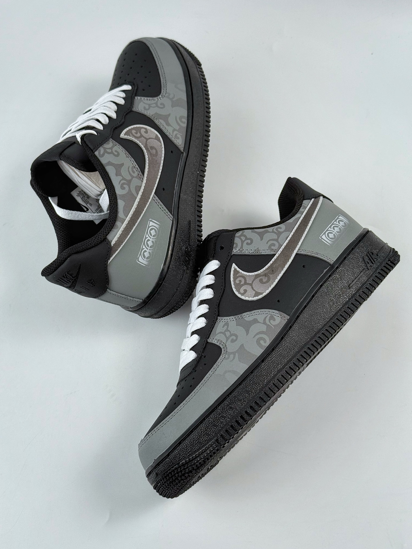 Nike Air Force 1 Low 07 WET 影月巡 黑灰 ZH0316-108
